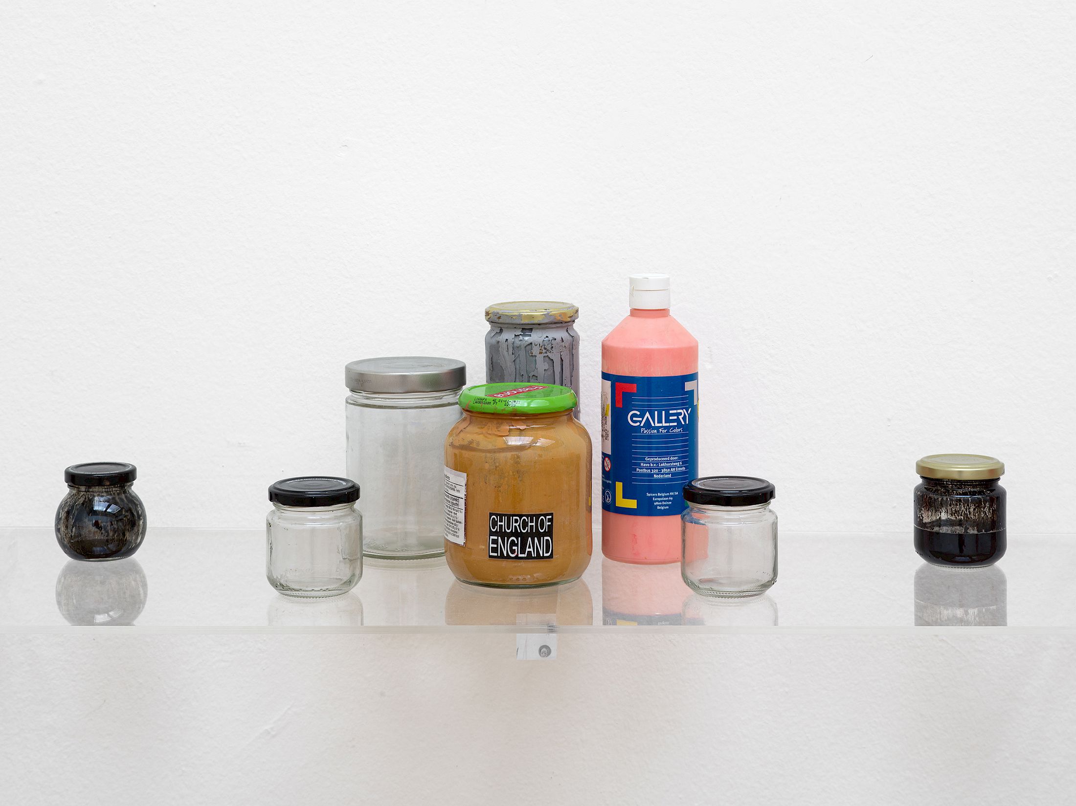 Exhibition View Solo Show Camilla Wills «The path ; view on Paint and unused titles (Detail), 2025» at Kunsthalle Winterthur, Winterthur, 2025 / Photo: Cedric Mussano / Courtesy: Kunsthalle Winterthur and Rietlanden Women’s Office