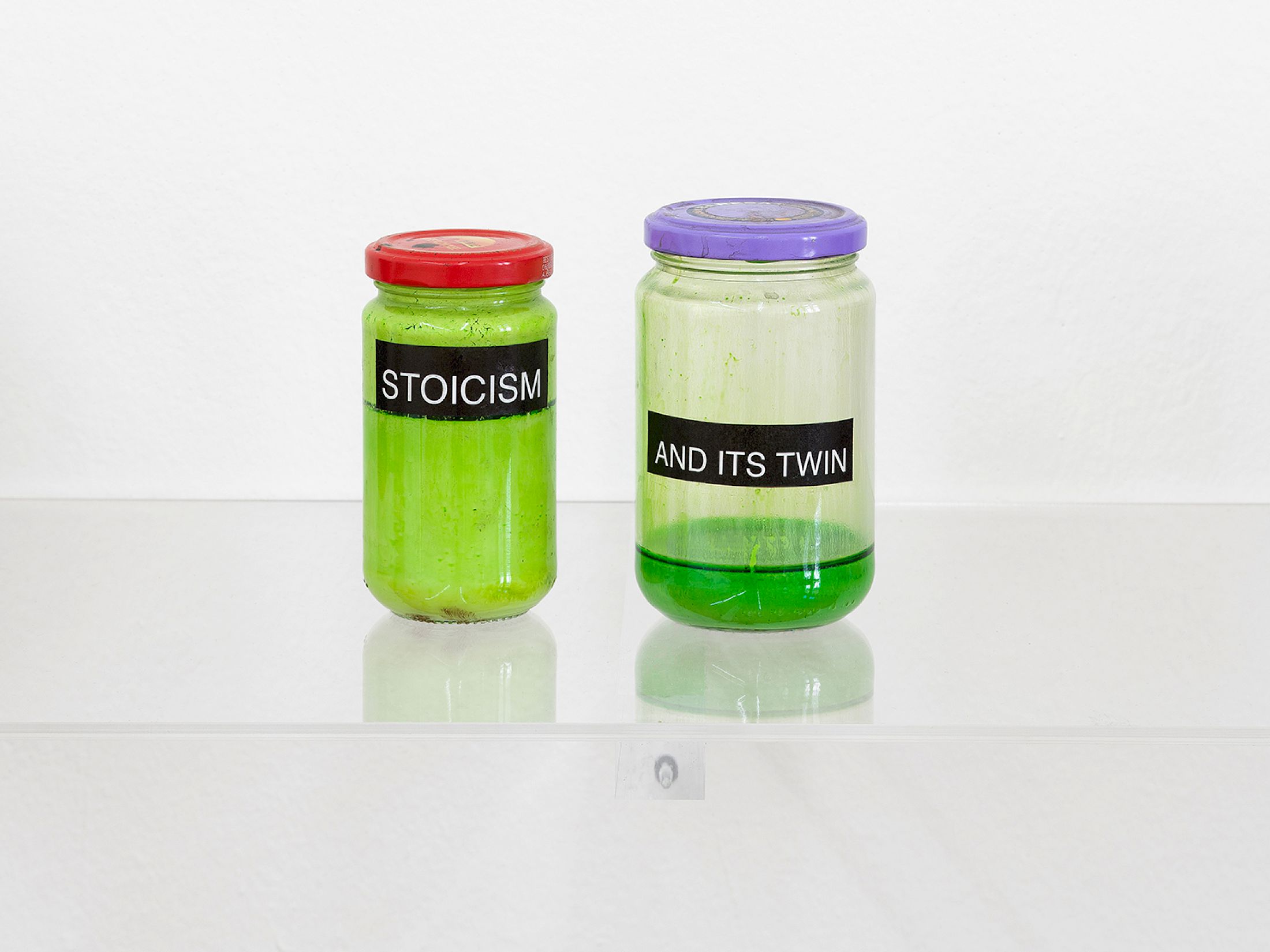 Exhibition View Solo Show Camilla Wills «The path ; view on Paint and unused titles (Detail), 2025» at Kunsthalle Winterthur, Winterthur, 2025 / Photo: Cedric Mussano / Courtesy: Kunsthalle Winterthur and Rietlanden Women’s Office