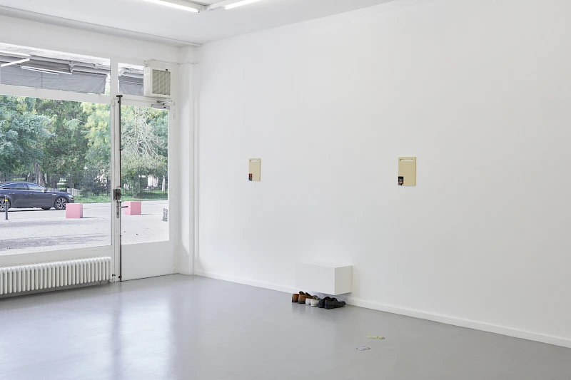 Exhibition View Solo Show Costanza Candeloro «Different kinds of wants» at Centre d’Édition Contemporaine, Geneva, 2025 / Photo: Guillaume Python / Courtesy: the artist and Centre d’Édition Contemporaine