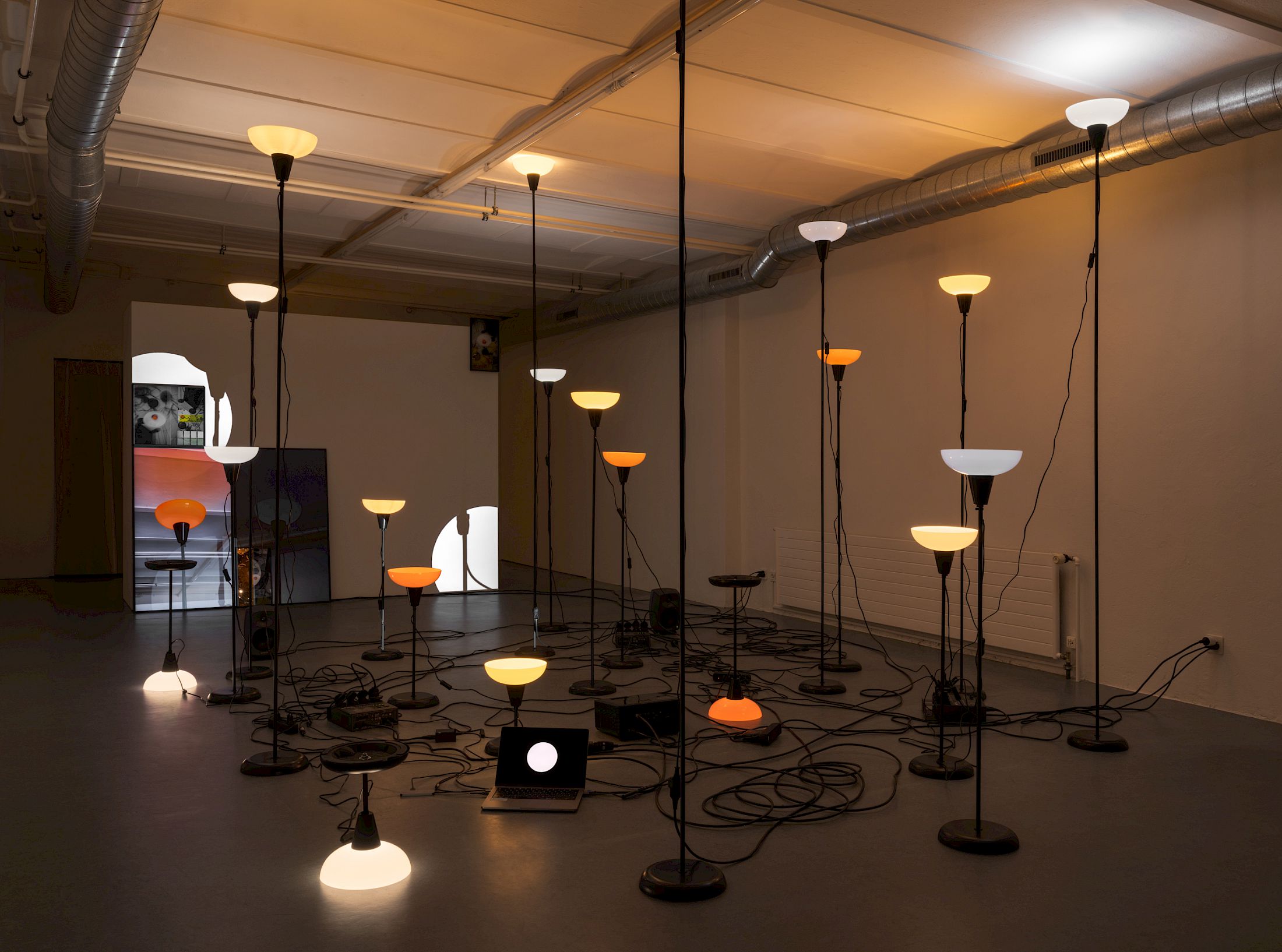 Exhibition View Solo Show Daria Blum «HOME SCREEN» at marytwo, Luzern, 2026 / Photo: Julian Blum / Courtesy: the artist and marytwo