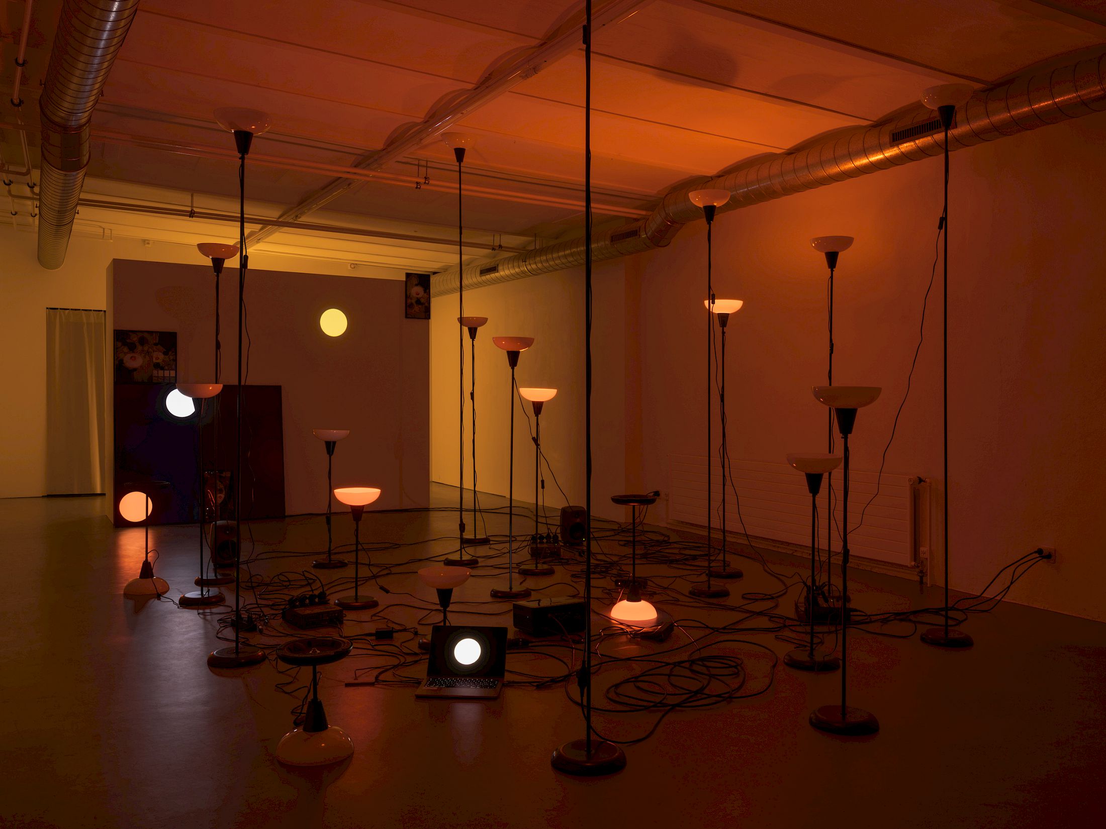 Exhibition View Solo Show Daria Blum «HOME SCREEN» at marytwo, Luzern, 2026 / Photo: Julian Blum / Courtesy: the artist and marytwo