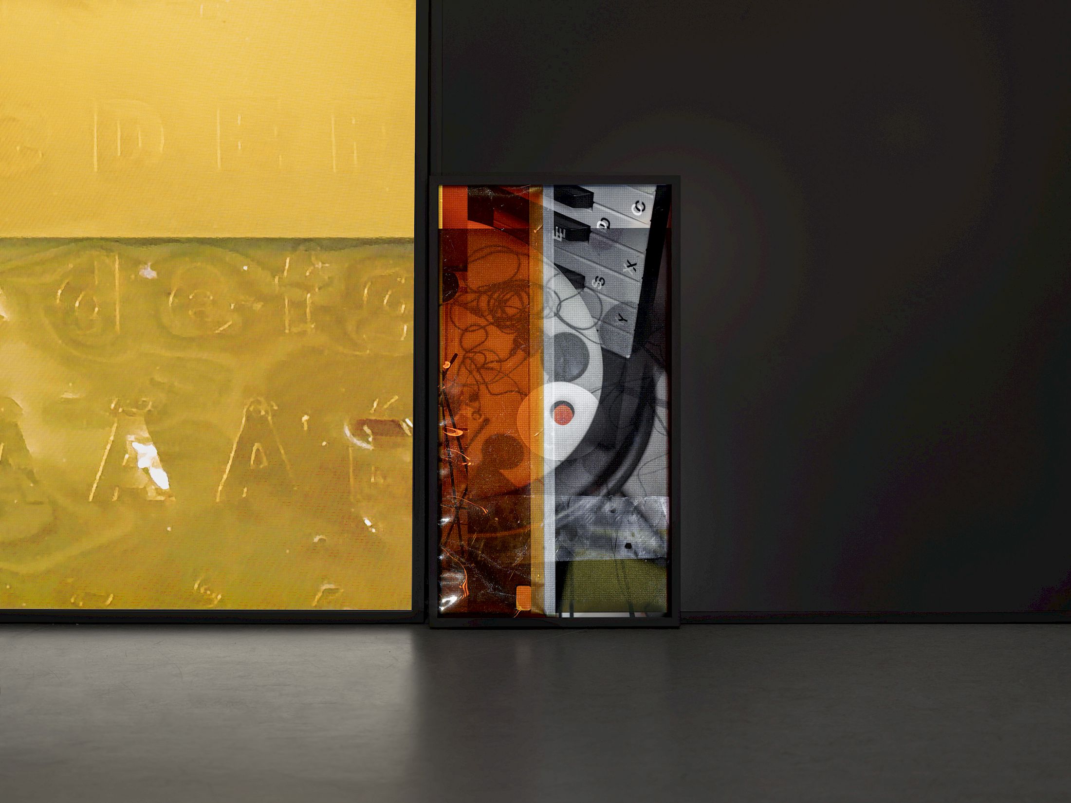 Exhibition View Solo Show Daria Blum «HOME SCREEN» at marytwo, Luzern, 2026 / Photo: Julian Blum / Courtesy: the artist and marytwo