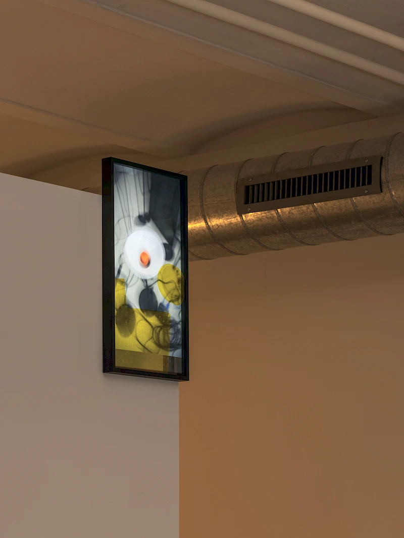 Exhibition View Solo Show Daria Blum «HOME SCREEN» at marytwo, Luzern, 2026 / Photo: Julian Blum / Courtesy: the artist and marytwo