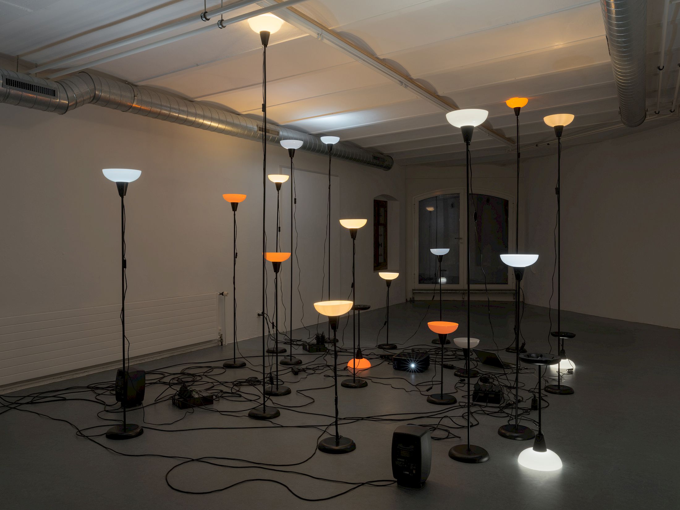 Exhibition View Solo Show Daria Blum «HOME SCREEN» at marytwo, Luzern, 2026 / Photo: Julian Blum / Courtesy: the artist and marytwo