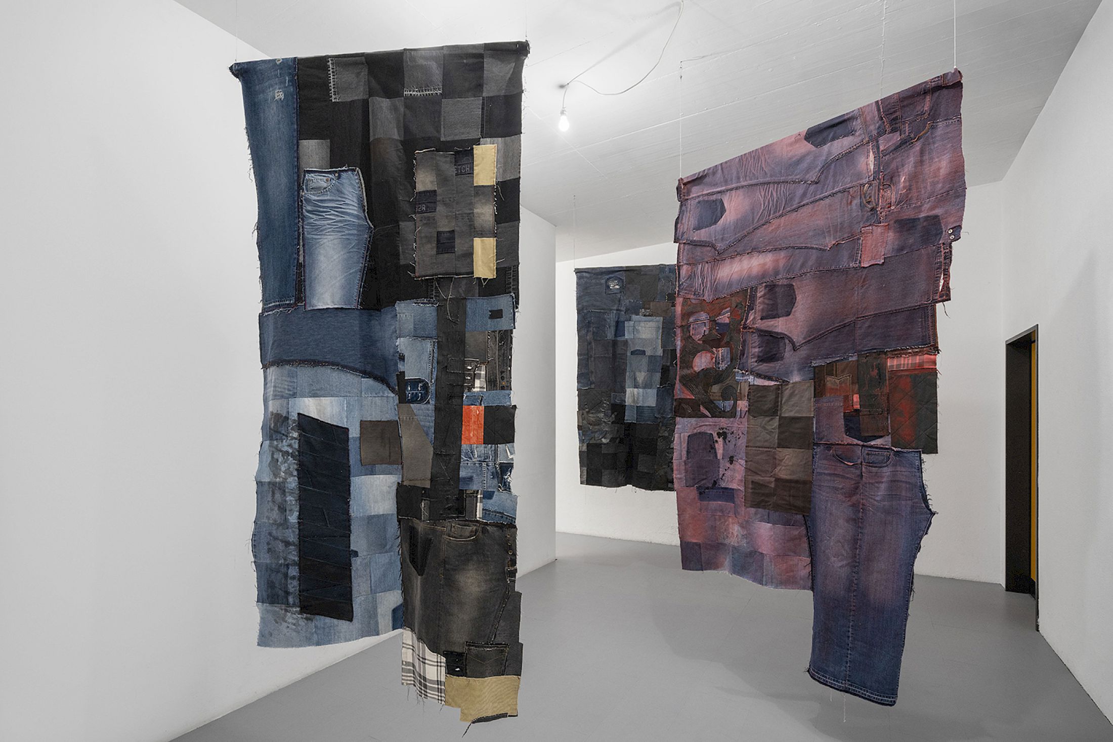 Exhibition View Group Show «Embodied Surfaces» at La Rada, Locarno, 2025 / Photo: Riccardo Giancolo / Courtesy: the artists and La Rada