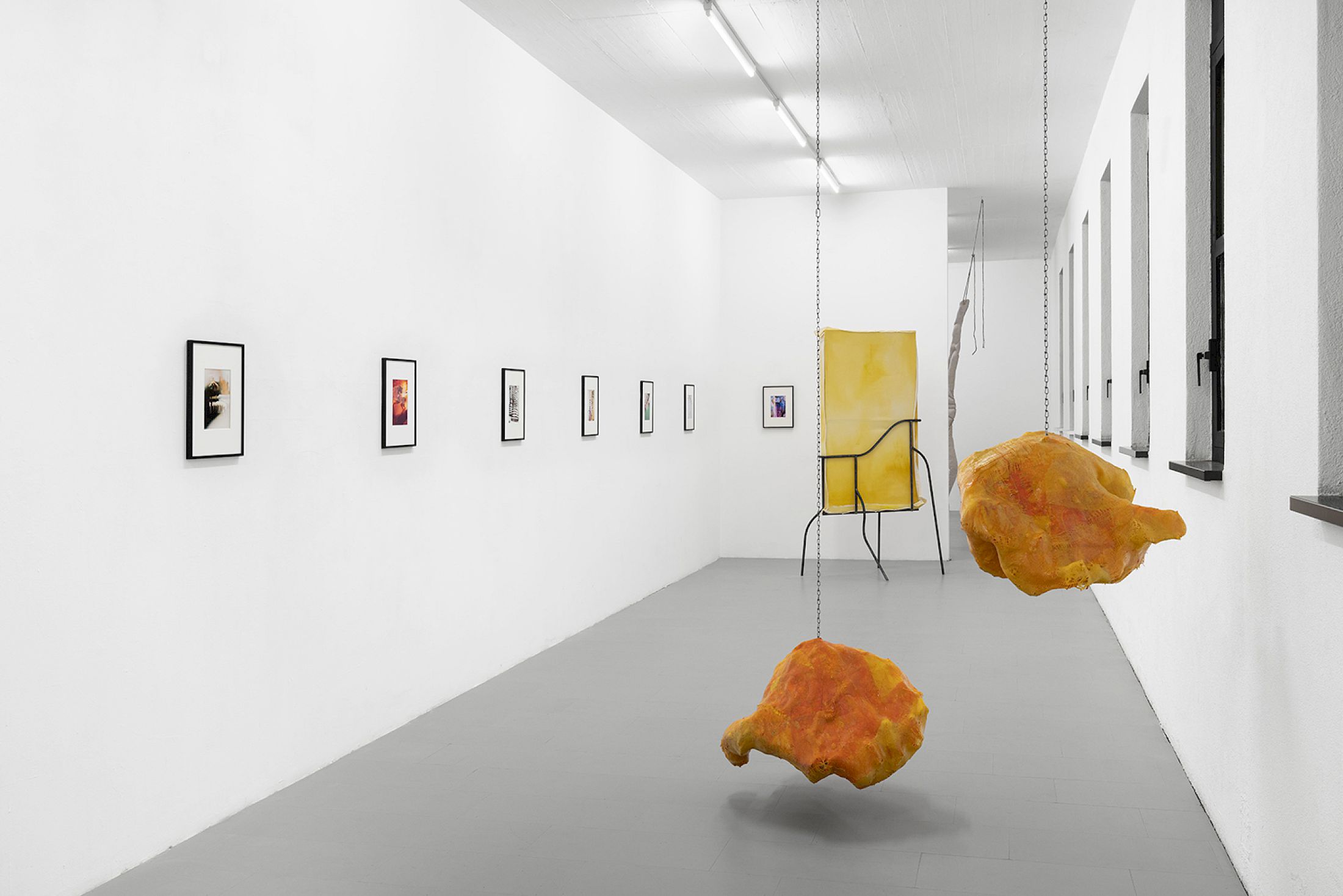 Exhibition View Group Show «Embodied Surfaces» at La Rada, Locarno, 2025 / Photo: Riccardo Giancolo / Courtesy: the artists and La Rada