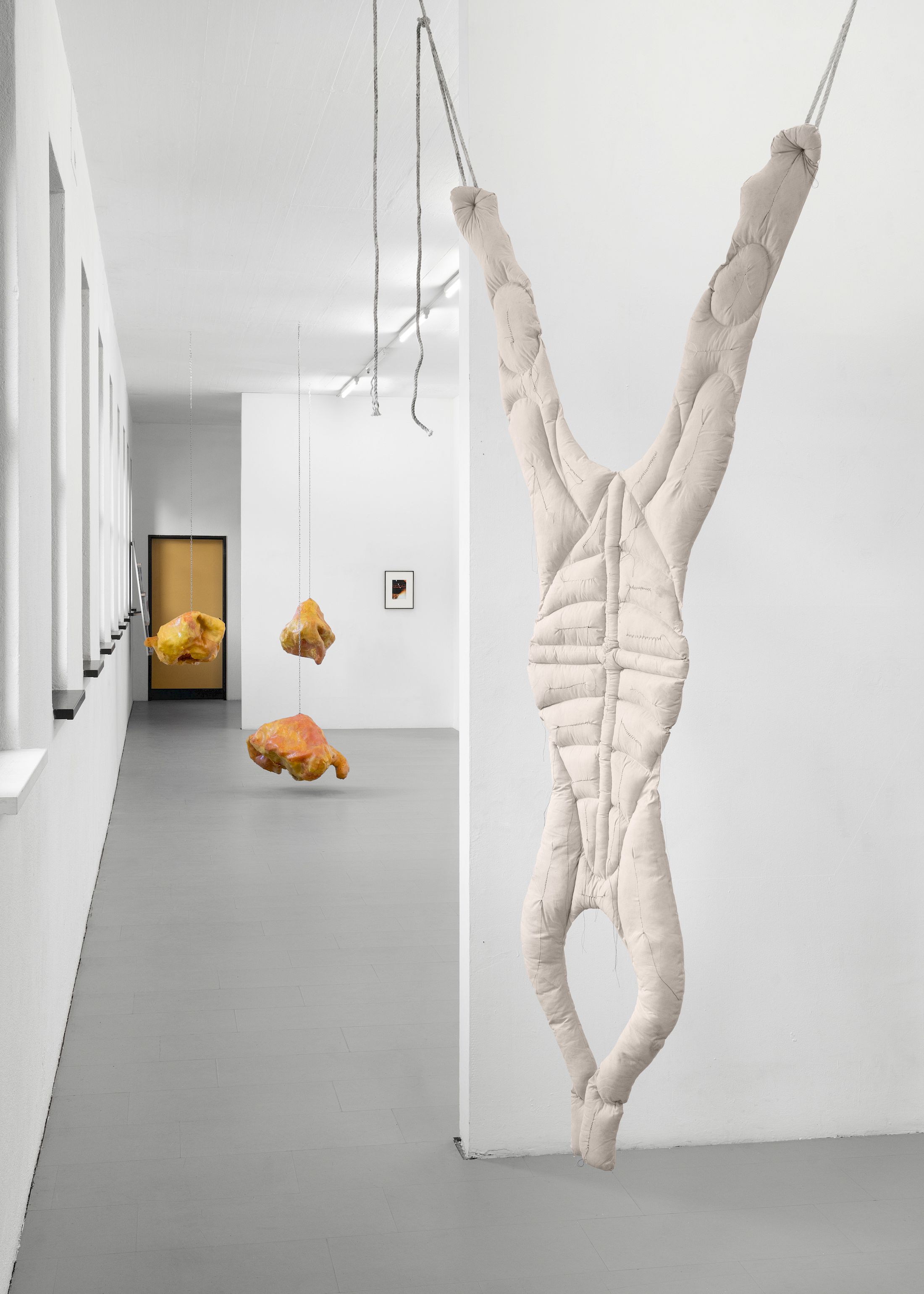 Exhibition View Group Show «Embodied Surfaces» at La Rada, Locarno, 2025 / Photo: Riccardo Giancolo / Courtesy: the artists and La Rada