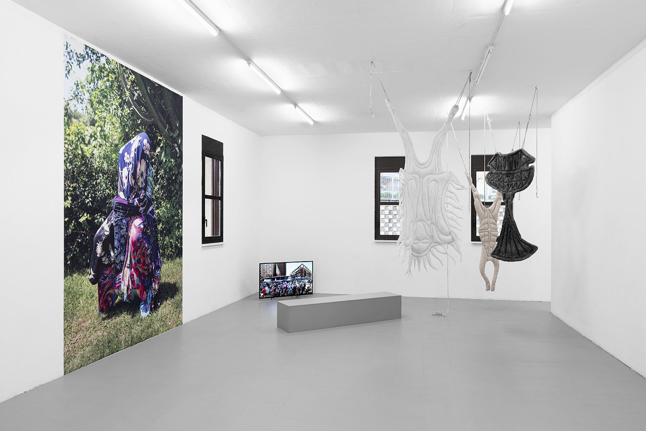 Exhibition View Group Show «Embodied Surfaces» at La Rada, Locarno, 2025 / Photo: Riccardo Giancolo / Courtesy: the artists and La Rada