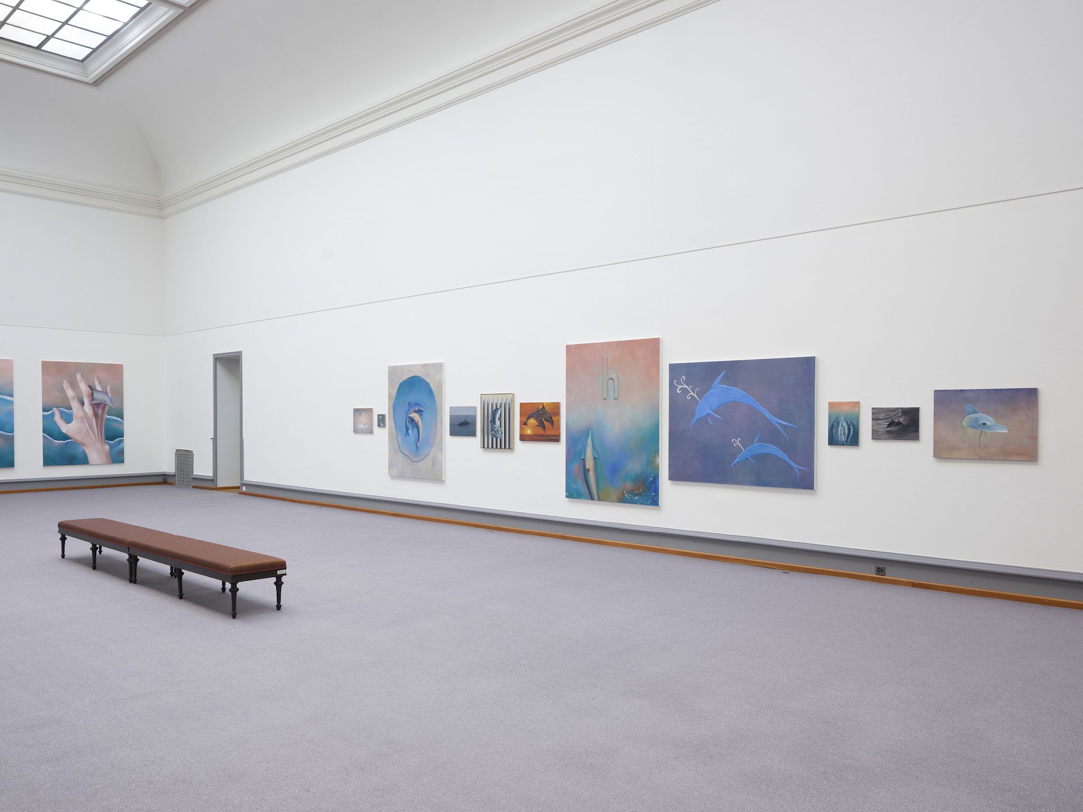 Exhibition View Solo Show Francisco Sierra «Alfombra» at Kunstmuseum Solothurn, 2025-2026 / Photo: Sebastian Verdon / Courtesy: the artist and Kunstmuseum Solothurn