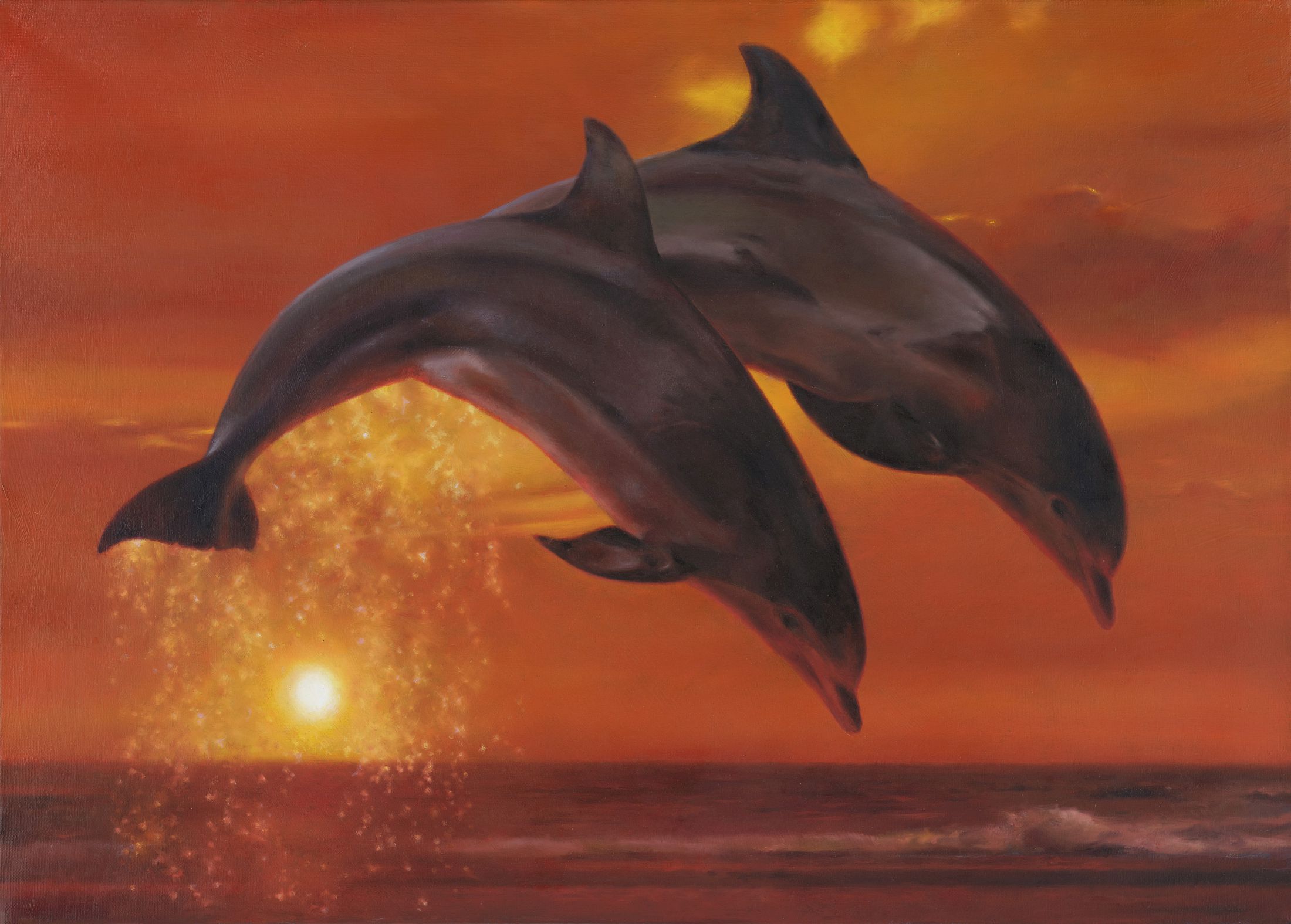 Exhibition View Solo Show Francisco Sierra «Alfombra ; view on Prinsen, 2018, Oil on canvas, 50 × 70 cm» at Kunstmuseum Solothurn, 2025-2026 / Photo: Sebastian Verdon / Courtesy: private collection