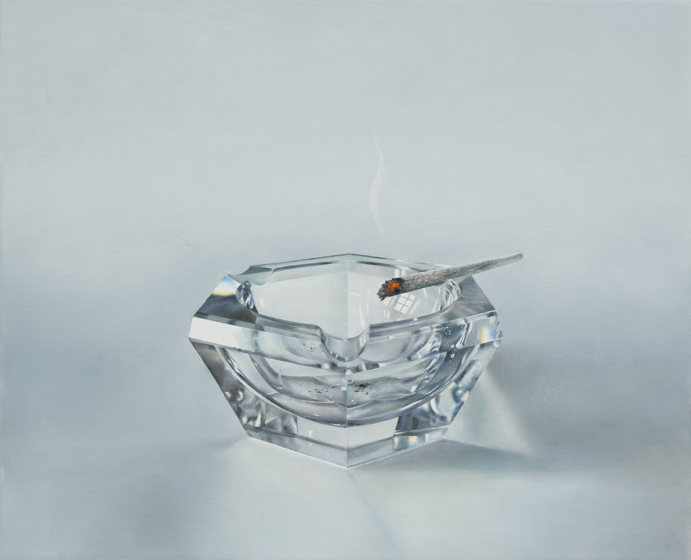 Exhibition View Solo Show Francisco Sierra «Alfombra ; view on Joint No.3, 2025, Oil on canvas, 38 × 46 cm» at Kunstmuseum Solothurn, 2025-2026 / Photo: Sebastian Verdon / Courtesy: the artist and von Bartha