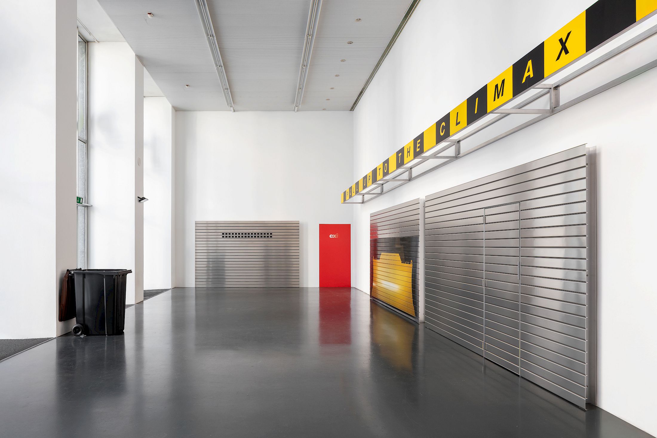 Exhibition View Duo Show Gabriele Garavaglia & Miriam Laura Leonardi «Deadline With The World» at Istituto Svizzero, Milano, 2025 / Photo: Giulio Boem / Courtesy: the artists and Istituto Svizzero, Milano