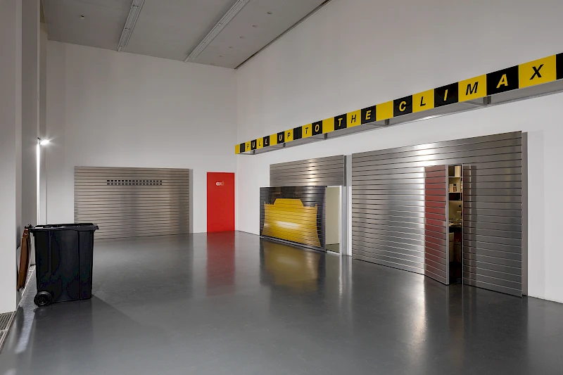 Exhibition View Duo Show Gabriele Garavaglia & Miriam Laura Leonardi «Deadline With The World» at Istituto Svizzero, Milano, 2025 / Photo: Giulio Boem / Courtesy: the artists and Istituto Svizzero, Milano