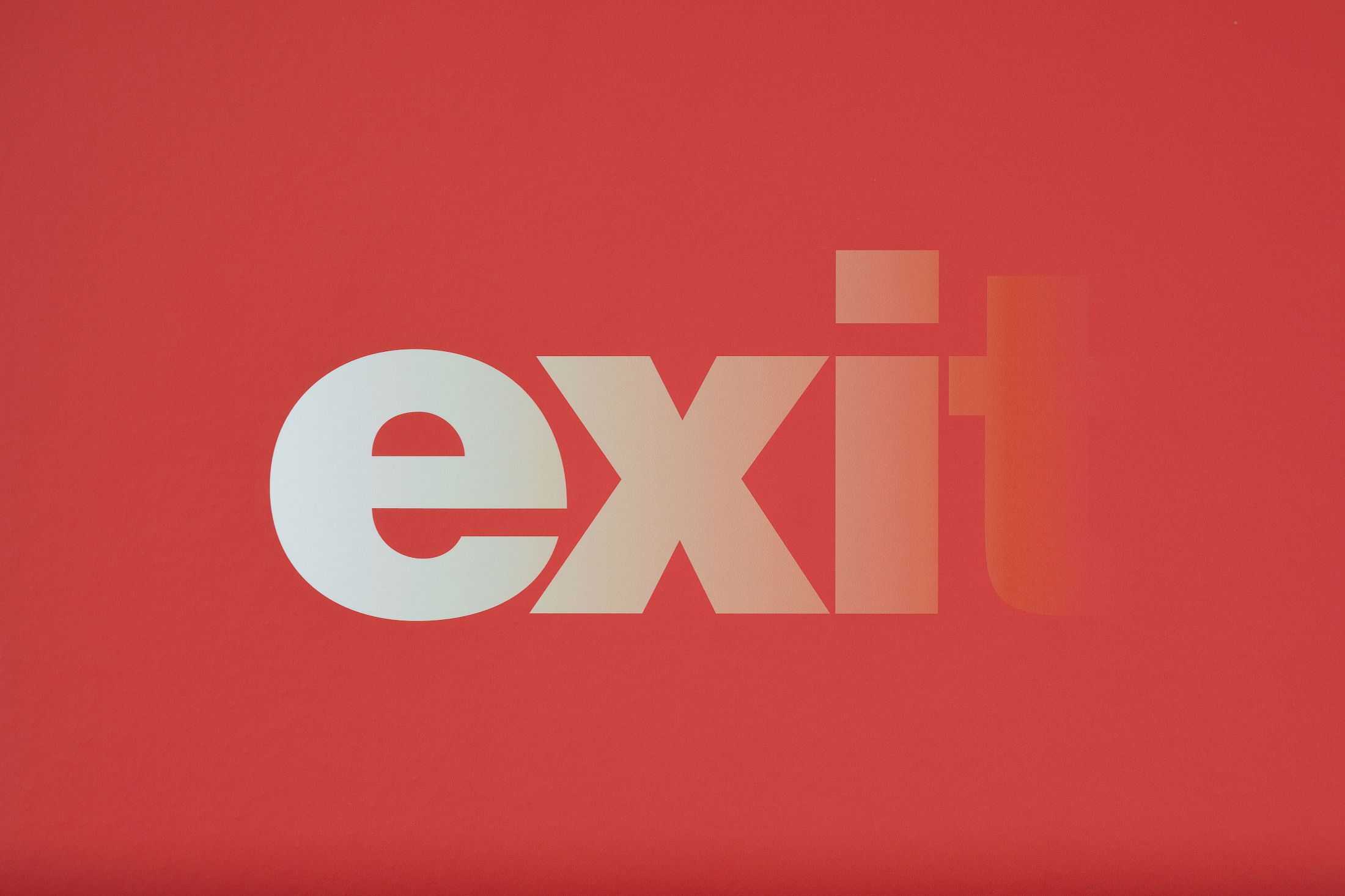 Exhibition View Duo Show Gabriele Garavaglia & Miriam Laura Leonardi «Deadline With The World ; view on Gabriele Garavaglia, Exit, 2025» at Istituto Svizzero, Milano, 2025 / Photo: Giulio Boem / Courtesy: the artists and Istituto Svizzero, Milano