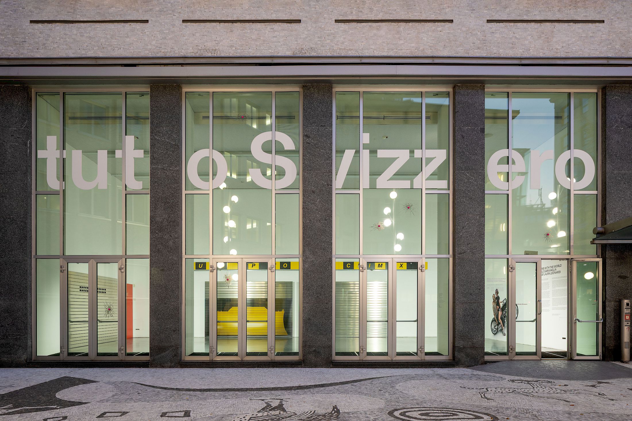 Exhibition View Duo Show Gabriele Garavaglia & Miriam Laura Leonardi «Deadline With The World» at Istituto Svizzero, Milano, 2025 / Photo: Giulio Boem / Courtesy: the artists and Istituto Svizzero, Milano