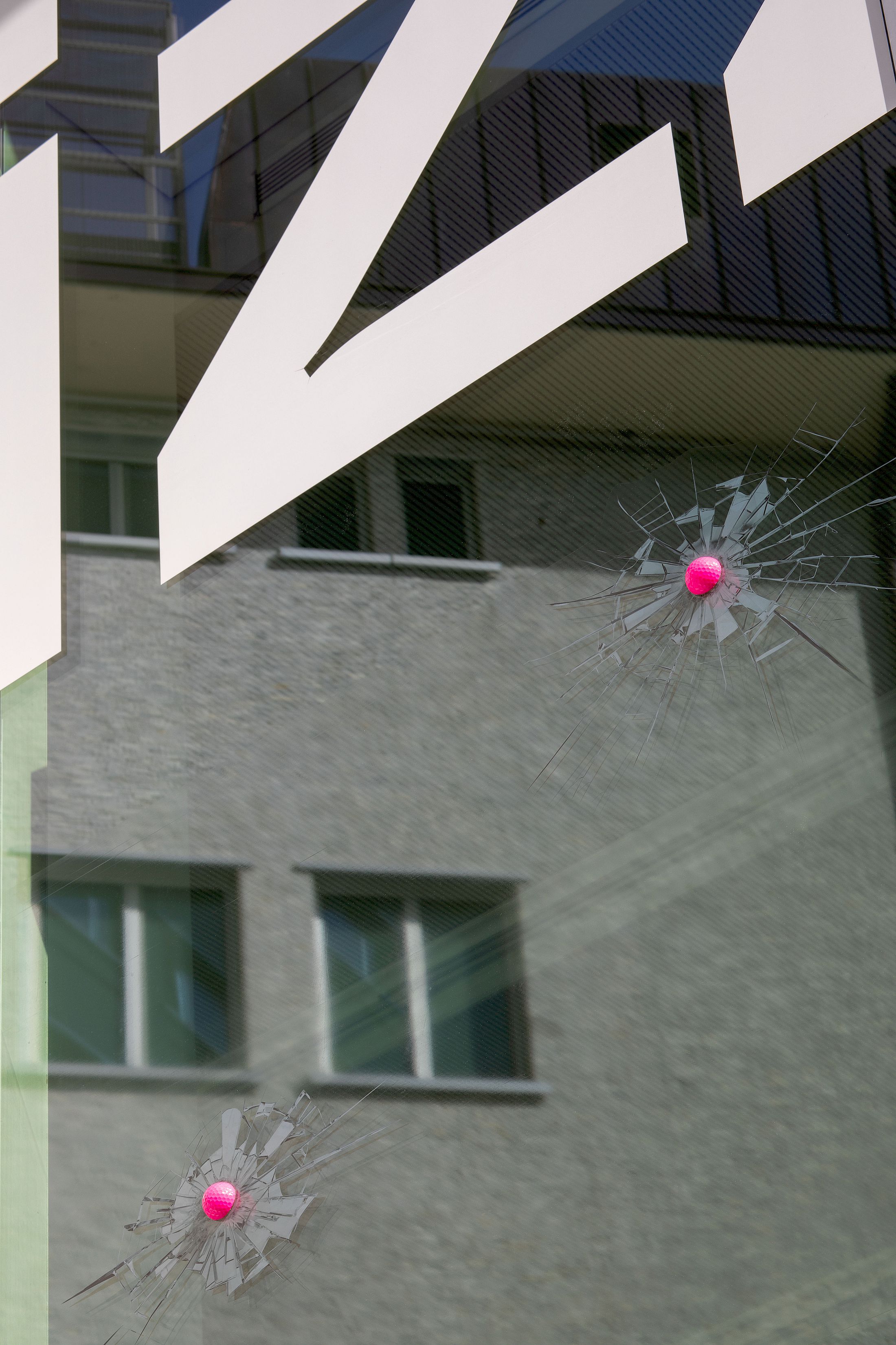 Exhibition View Duo Show Gabriele Garavaglia & Miriam Laura Leonardi «Deadline With The World ; view on Miriam Laura Leonardi, Open Season, 2025» at Istituto Svizzero, Milano, 2025 / Photo: Giulio Boem / Courtesy: the artists and Istituto Svizzero, Milano