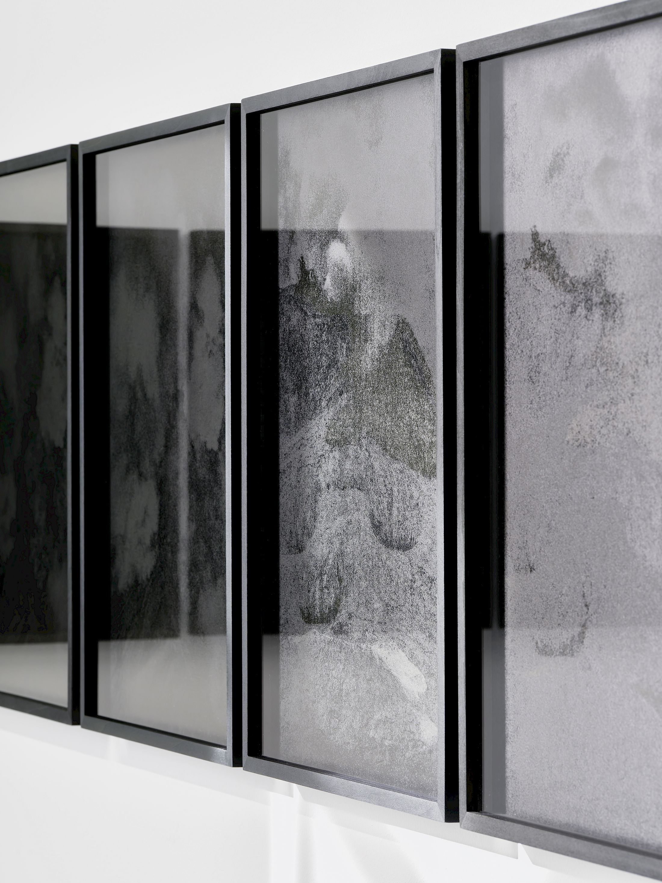 Exhibition View Solo Show Julian Charrière «After the Smoke Cradle» at Edition VFO, Zurich, 2026 / Photo: Bernhard Strauss / Courtesy: the artist and Edition VFO