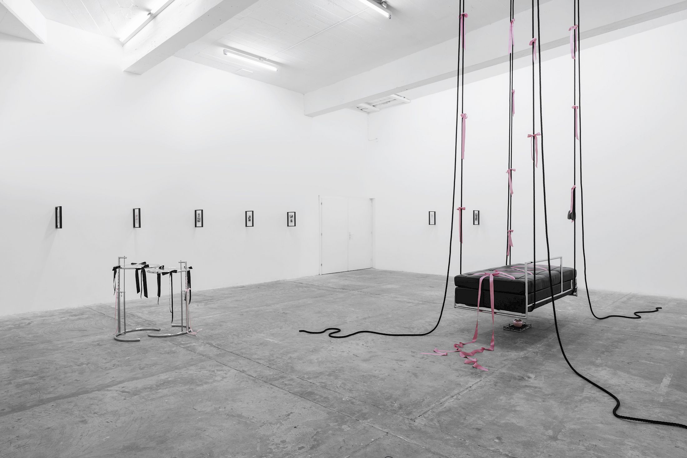 Exhibition View Solo Show Lauryn Youden «I wanna hold the hand inside you» at CIRCUIT, Lausanne, 2025 / Photo: Aude Mayer / Courtesy: the artist and CIRCUIT