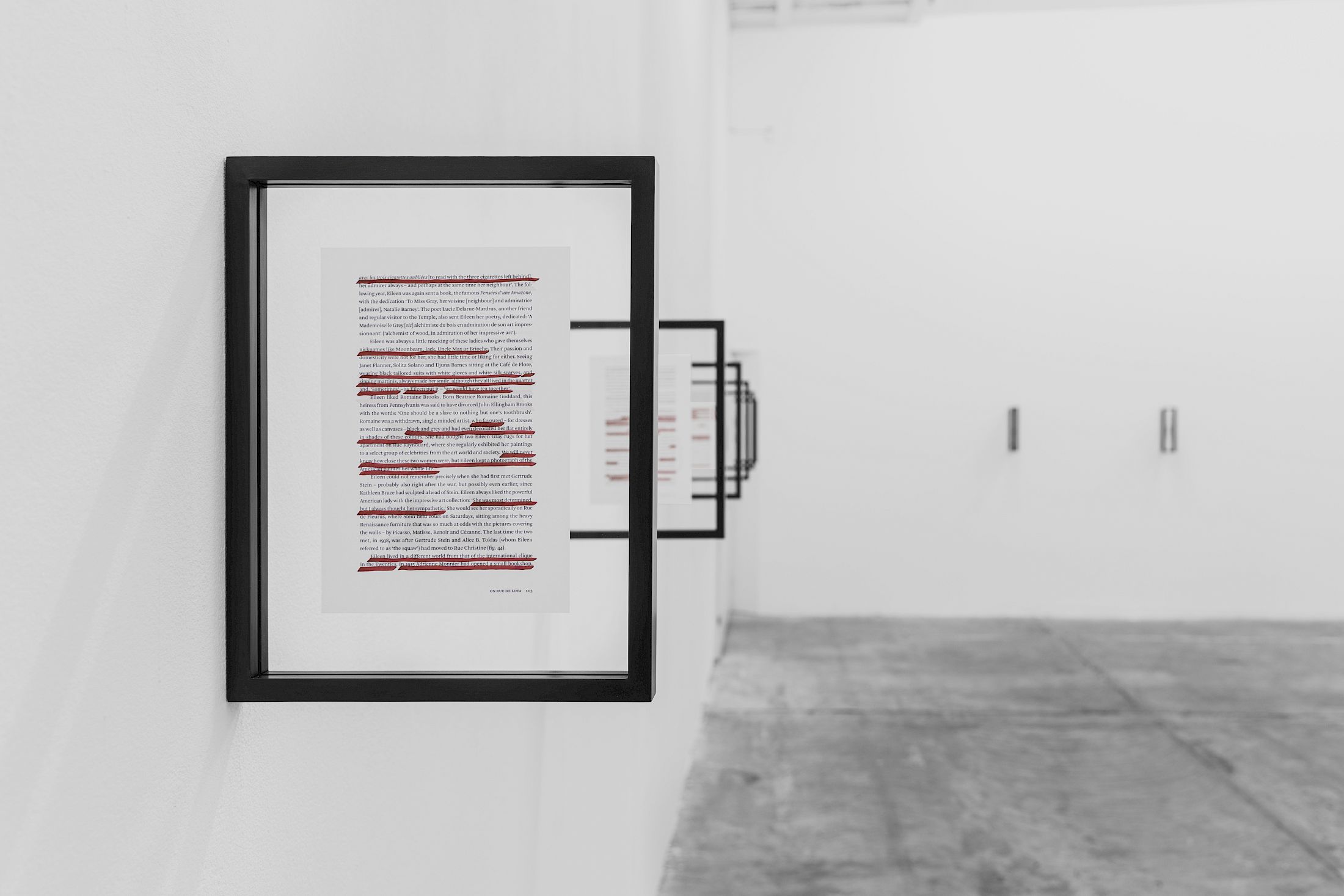 Exhibition View Solo Show Lauryn Youden «I wanna hold the hand inside you» at CIRCUIT, Lausanne, 2025 / Photo: Aude Mayer / Courtesy: the artist and CIRCUIT