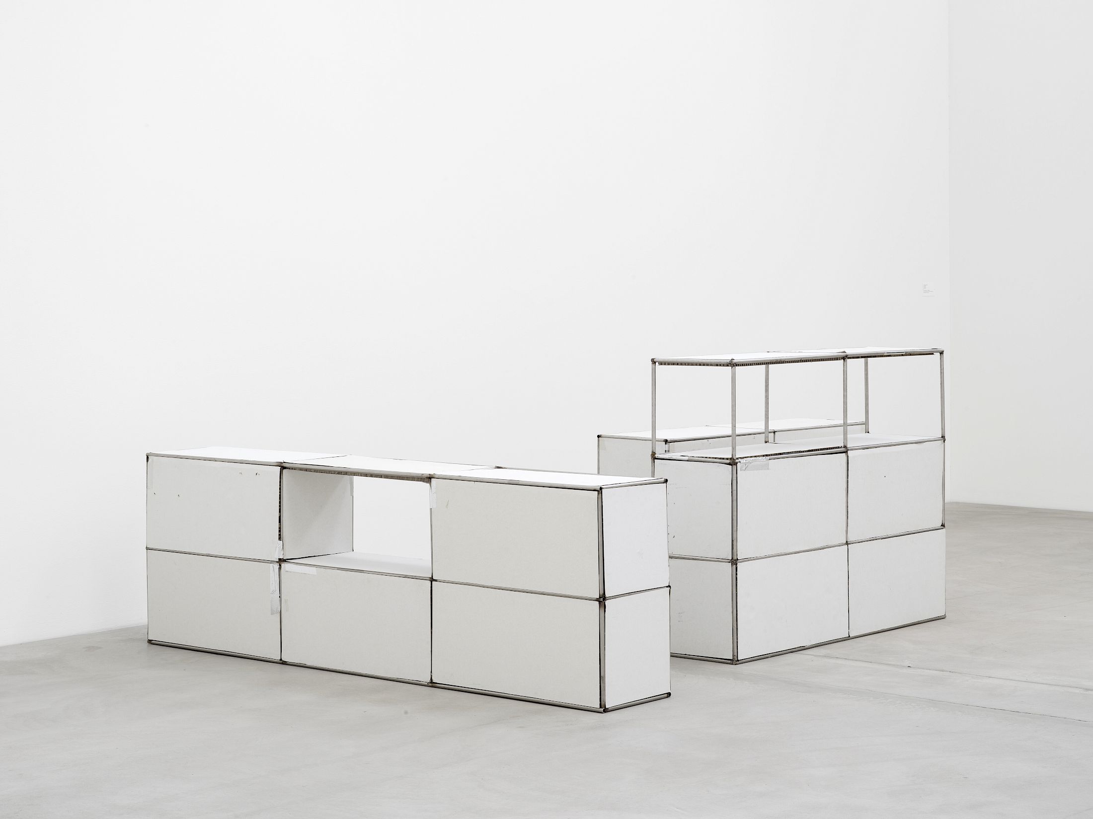 Exhibition View Solo Show Lorenza Longhi «How About Another Problem?» at Kunst Museum Winterthur, Winterthur, 2025 / Photo: Cedric Mussano / Courtesy:  the artist, Fanta-MLN, Milan, and Galerie Oskar Weiss, Zurich