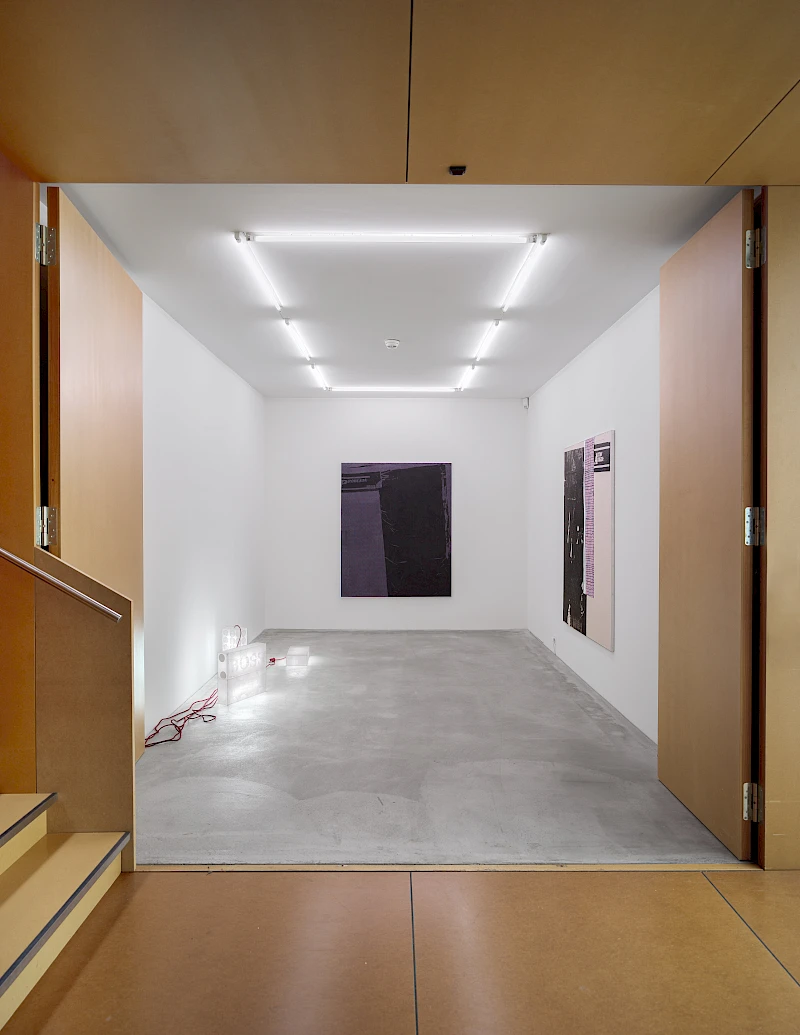 Exhibition View Solo Show Lorenza Longhi «How About Another Problem?» at Kunst Museum Winterthur, Winterthur, 2025 / Photo: Cedric Mussano / Courtesy:  the artist, Fanta-MLN, Milan, and Galerie Oskar Weiss, Zurich