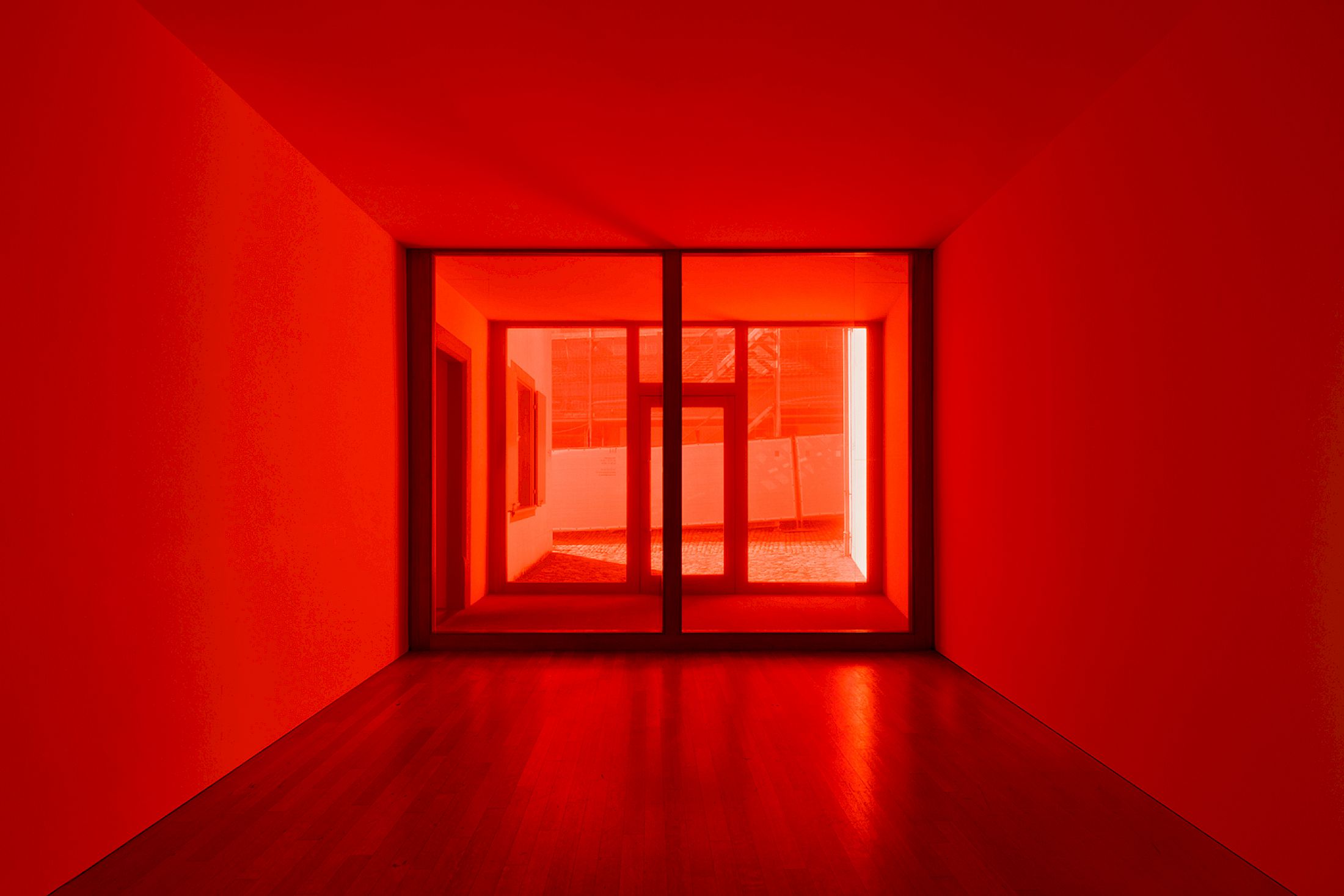 Exhibition View Solo Show Marius Steiger «Hermitage» at Kunst Raum Riehen, Basel, 2025 / Photo: Gina Folly / Courtesy: the artist and Blue Velvet, Zurich/Madrid