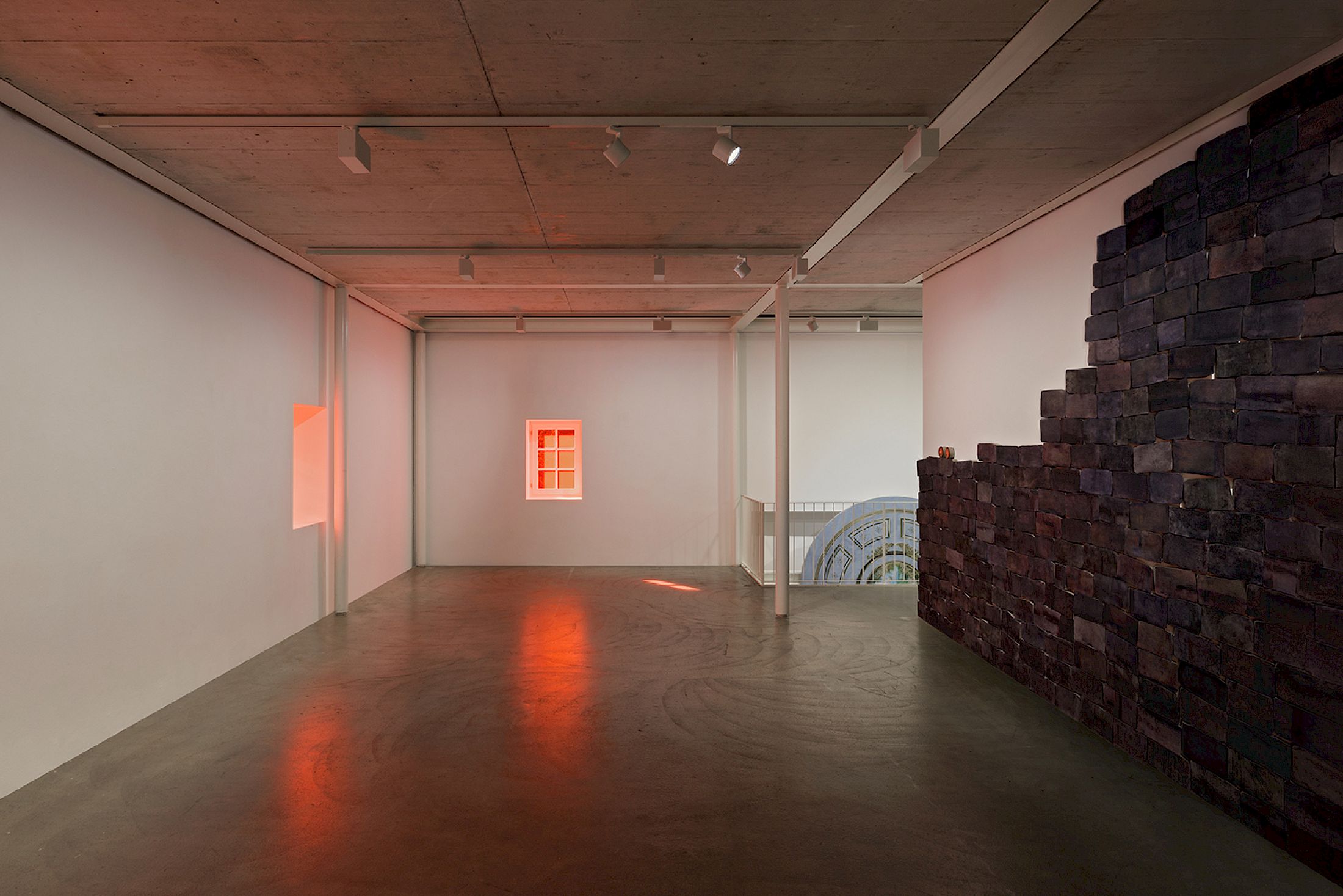 Exhibition View Solo Show Marius Steiger «Hermitage» at Kunst Raum Riehen, Basel, 2025 / Photo: Gina Folly / Courtesy: the artist and Blue Velvet, Zurich/Madrid