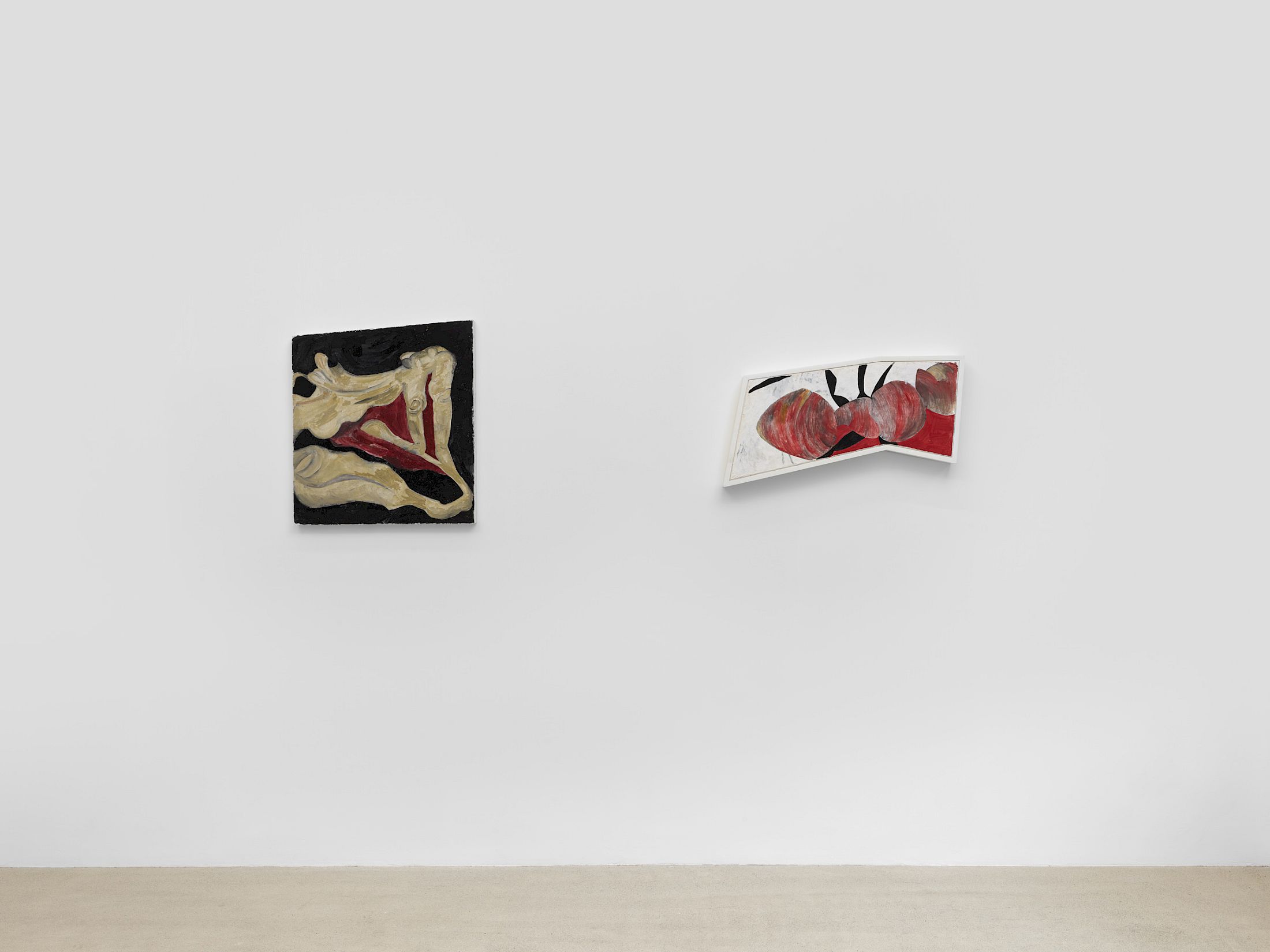 Exhibition View Solo Show Melanie Kitti «Reverse Cry» at Damien and the Love Guru, Zürich, 2025 / Photo: Felix Jungo / Courtesy: the artist and Damien and the Love Guru