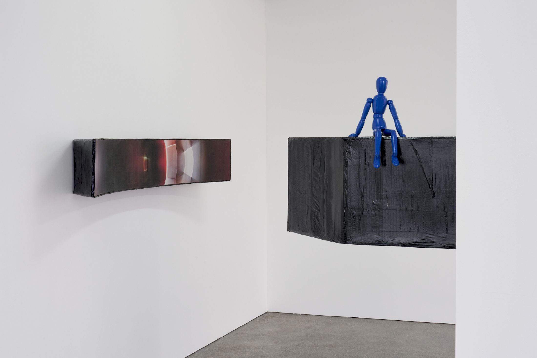 Exhibition View Solo Show Nearest Pond «One Eye Too Many» at Espace 3353, Carouge, 2026 / Photo: Guillaume Python / Courtesy: the artists and Espace 3353