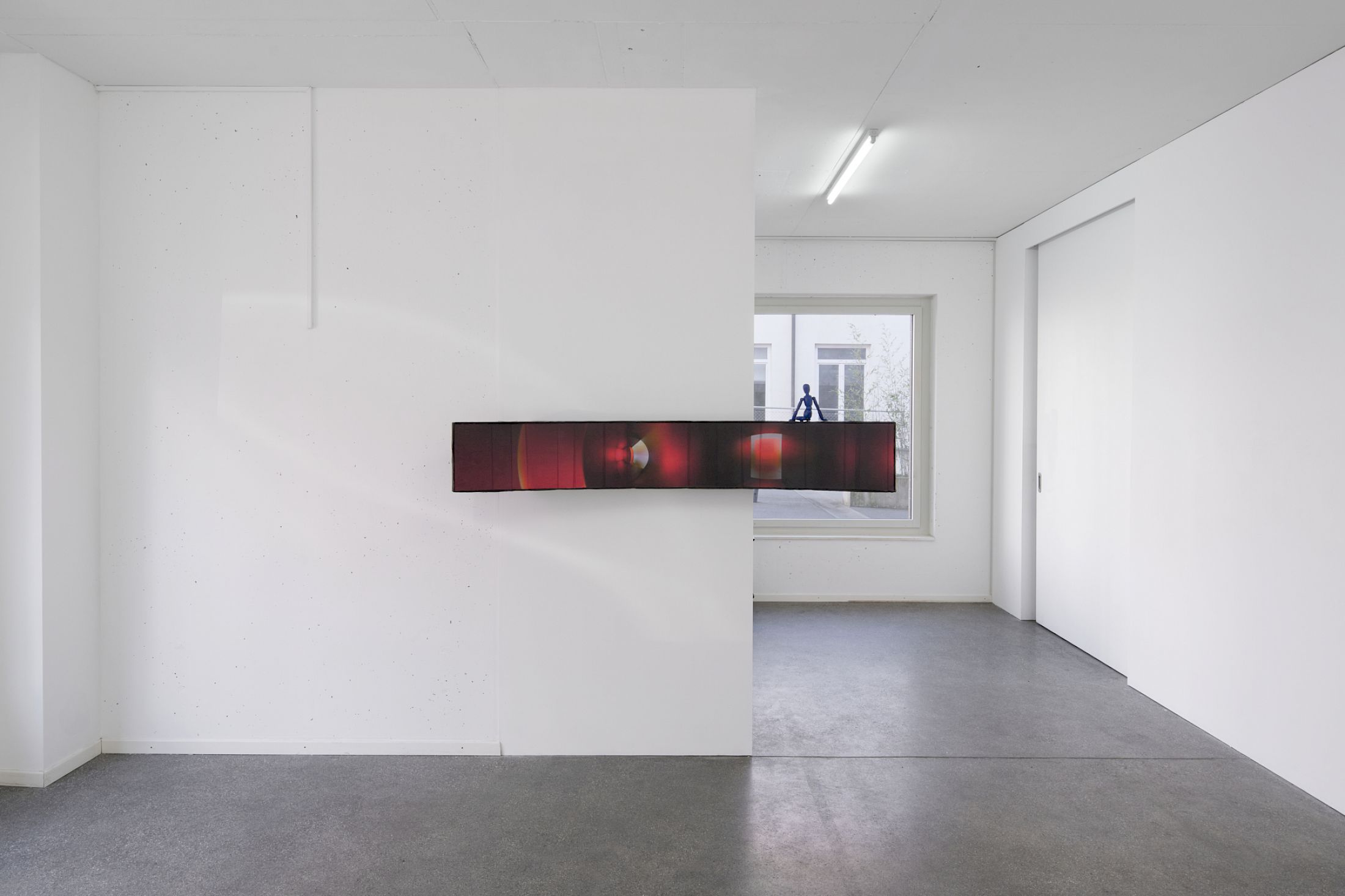 Exhibition View Solo Show Nearest Pond «One Eye Too Many» at Espace 3353, Carouge, 2026 / Photo: Guillaume Python / Courtesy: the artists and Espace 3353