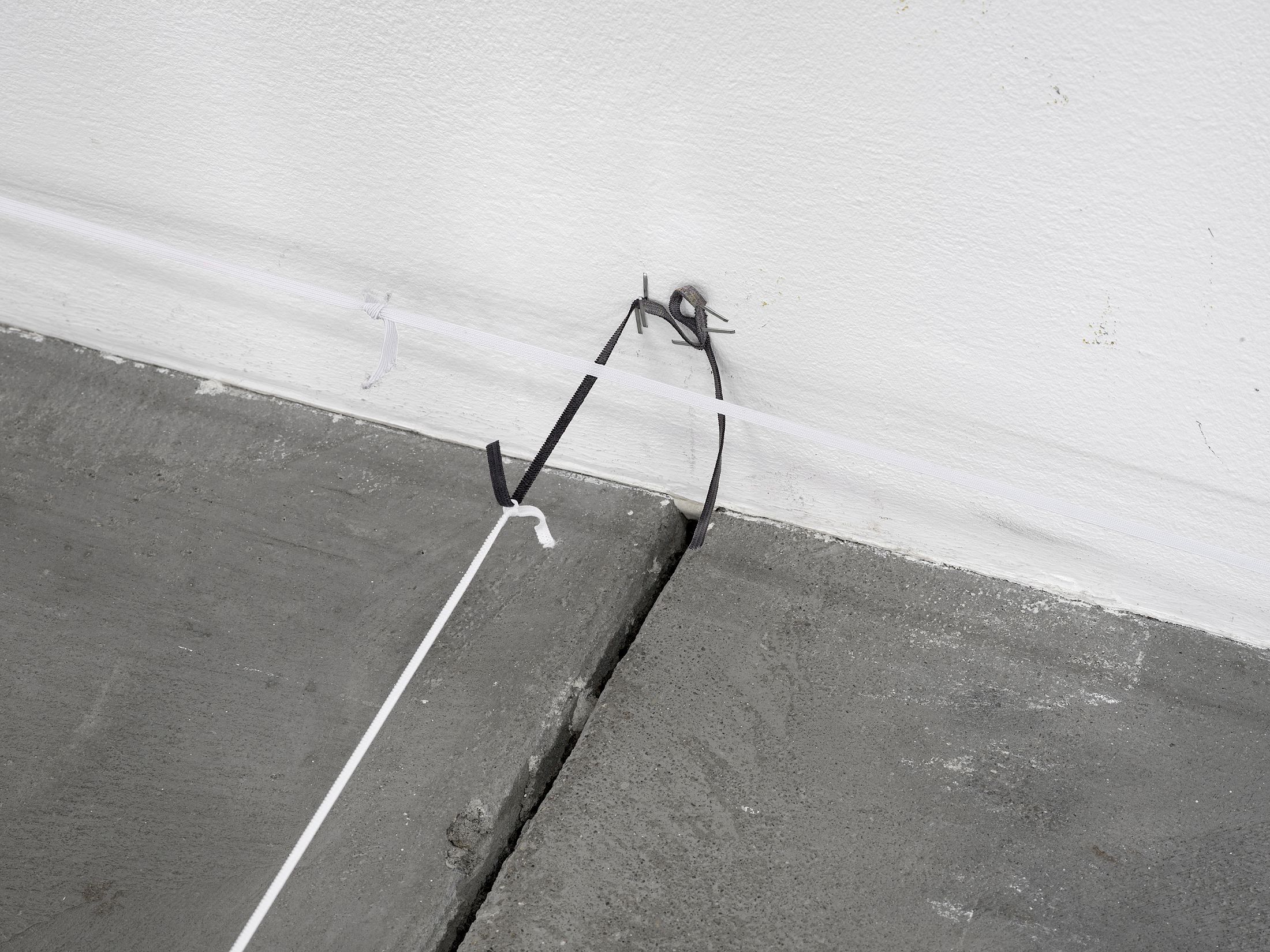 Exhibition View Solo Show Olga Balema «The bizarre space of complex numbers» at Kunsthalle Friart Fribourg, 2025-2026 / Photo: Cedric Mussano / Courtesy: the artist and Kunsthalle Friart Fribourg