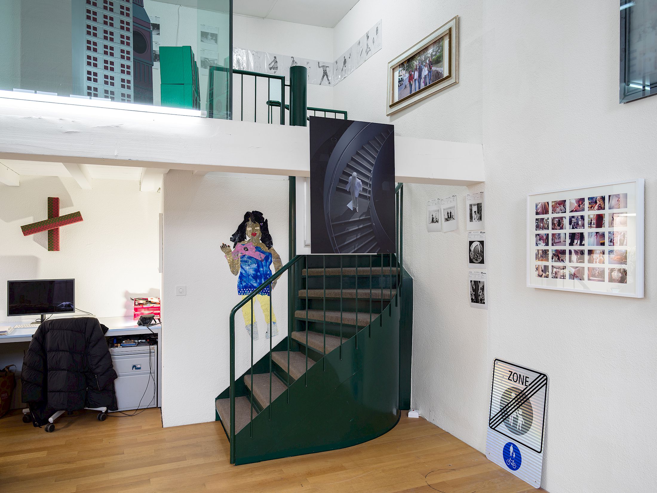 Exhibition View Group Show «Passage du Commerce» at Kunsthalle Winterthur, Winterthur, 2025-2026 / Photo: Cedric Mussano / Courtesy: the artist and  Kunsthalle Winterthur