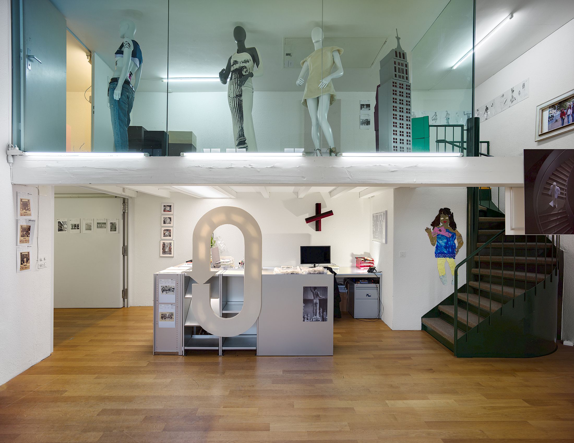 Exhibition View Group Show «Passage du Commerce» at Kunsthalle Winterthur, Winterthur, 2025-2026 / Photo: Cedric Mussano / Courtesy: the artist and  Kunsthalle Winterthur