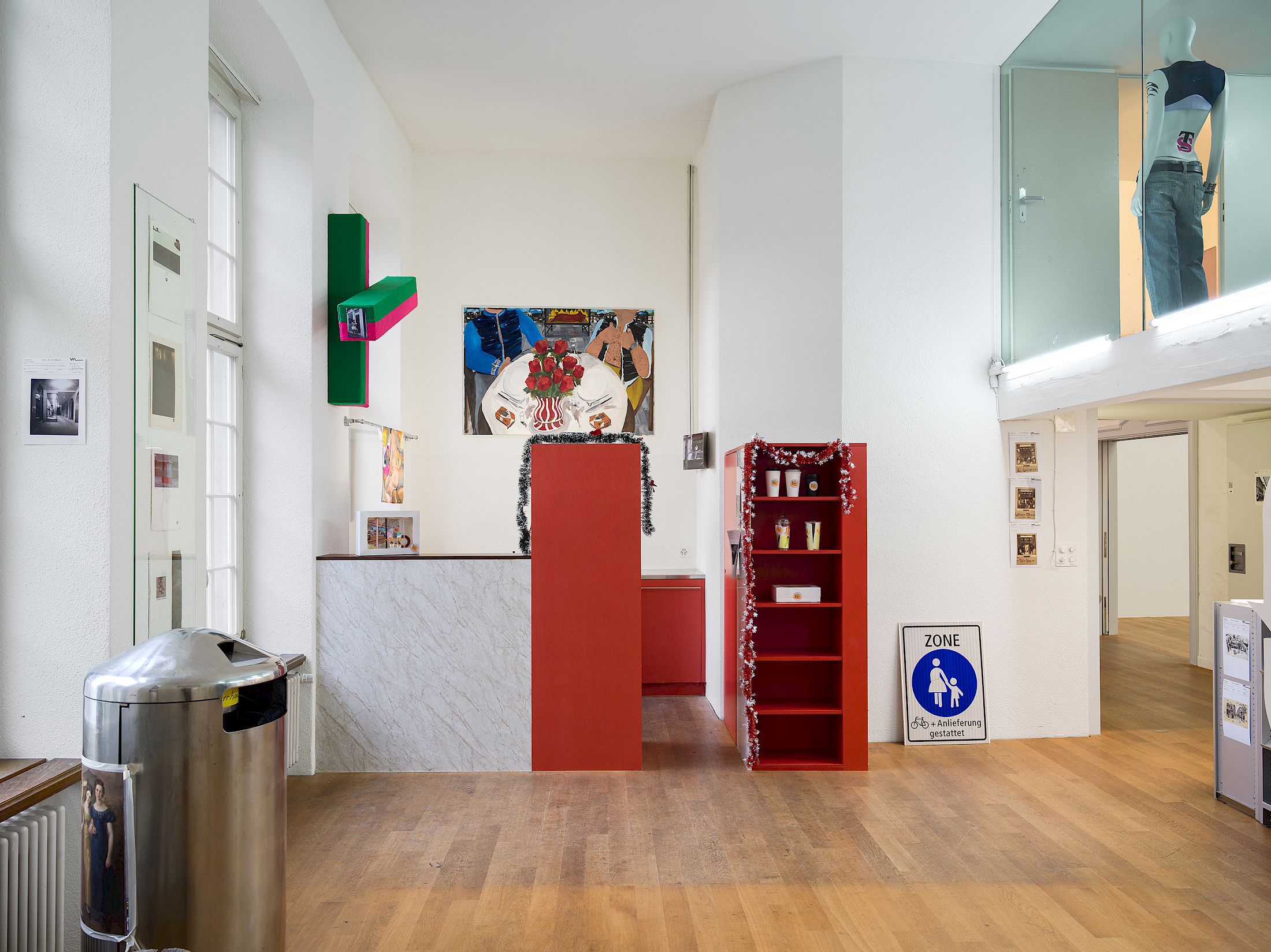 Exhibition View Group Show «Passage du Commerce» at Kunsthalle Winterthur, Winterthur, 2025-2026 / Photo: Cedric Mussano / Courtesy: the artist and  Kunsthalle Winterthur