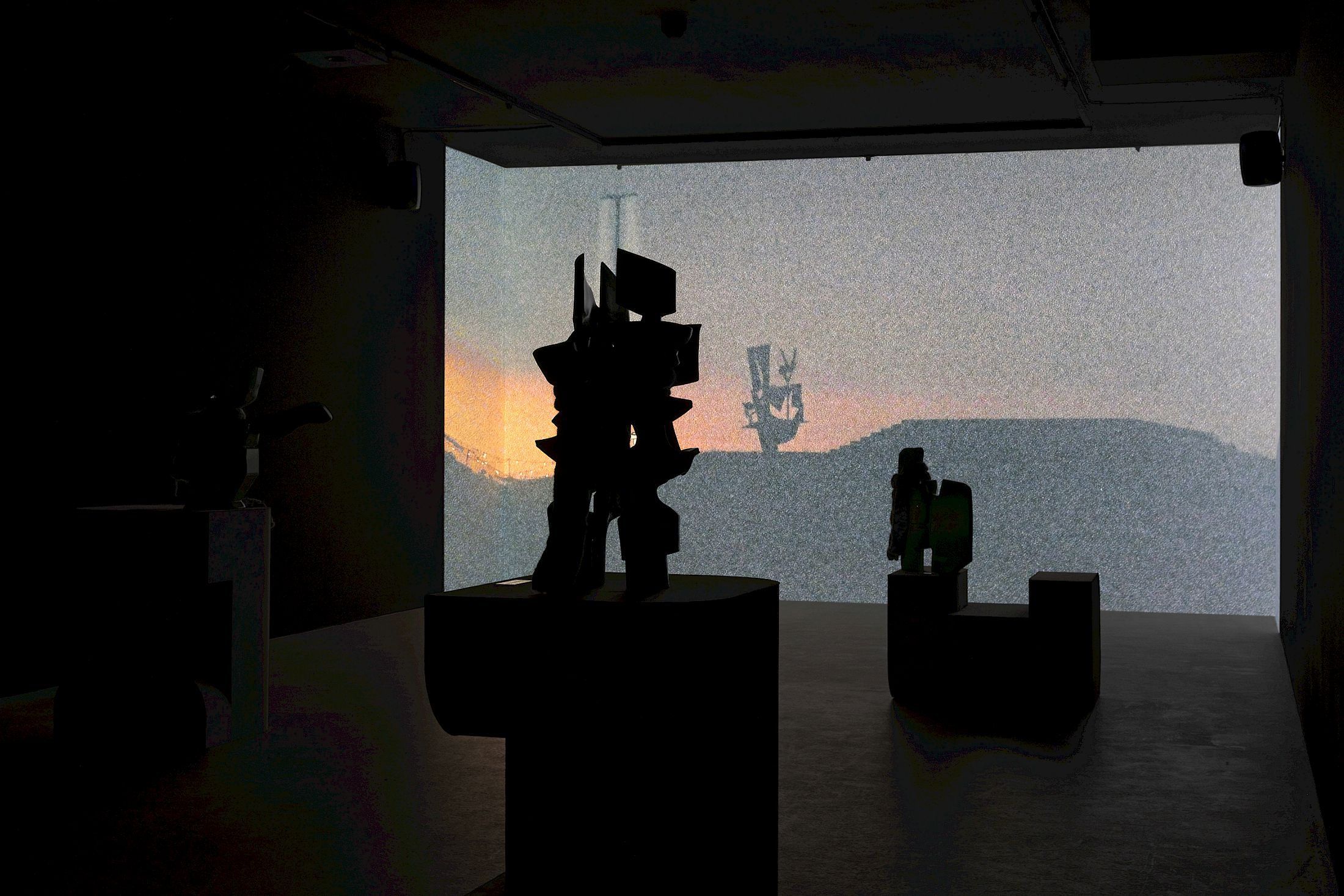 Exhibition View Duo Show Paul Fritz and Virginie Sistek «Priscilla Predator: geboren, leben, sterben» at For, Basel, 2026 / Photo: Gina Folly / Courtesy: the artists and For, Basel