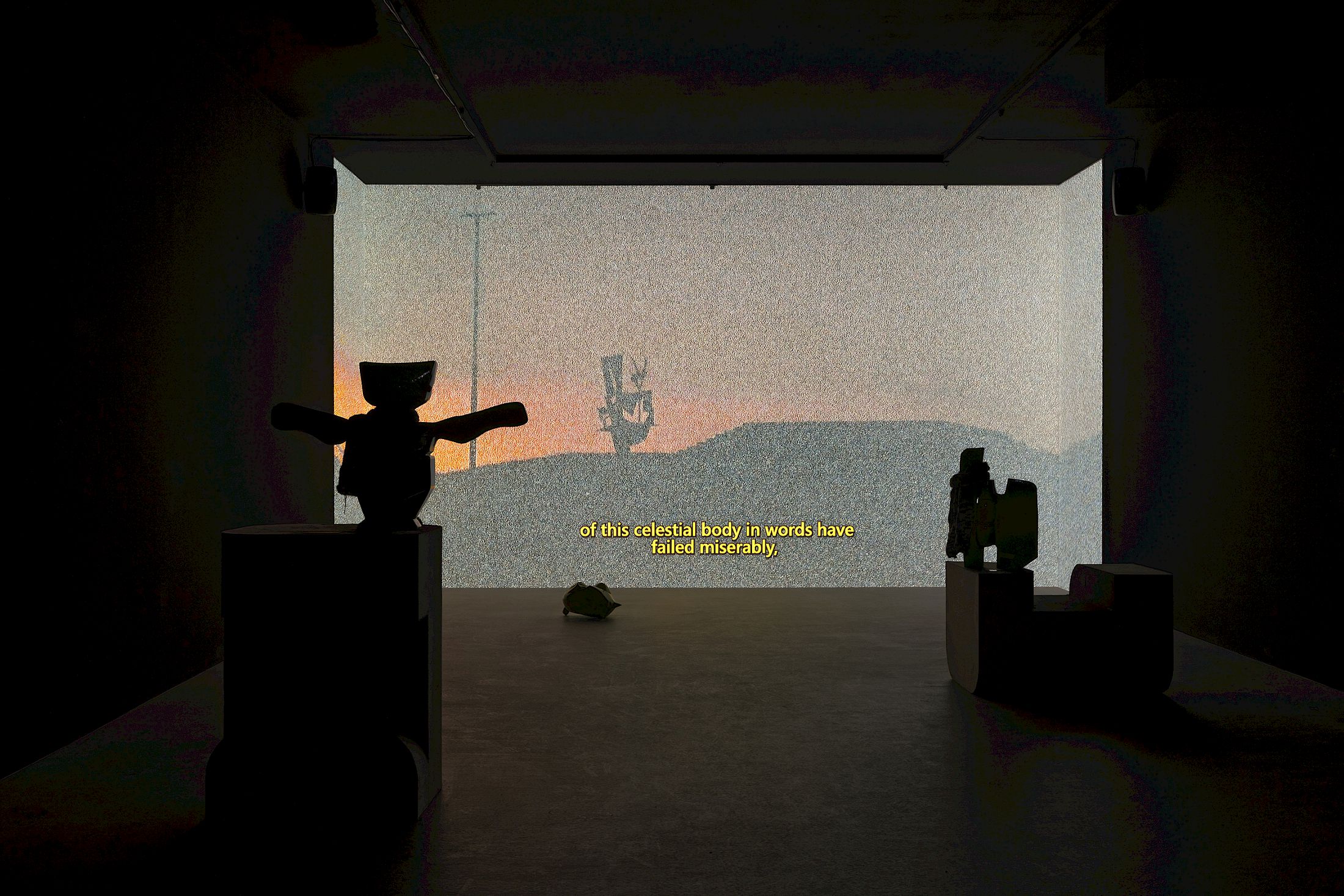 Exhibition View Duo Show Paul Fritz and Virginie Sistek «Priscilla Predator: geboren, leben, sterben» at For, Basel, 2026 / Photo: Gina Folly / Courtesy: the artists and For, Basel