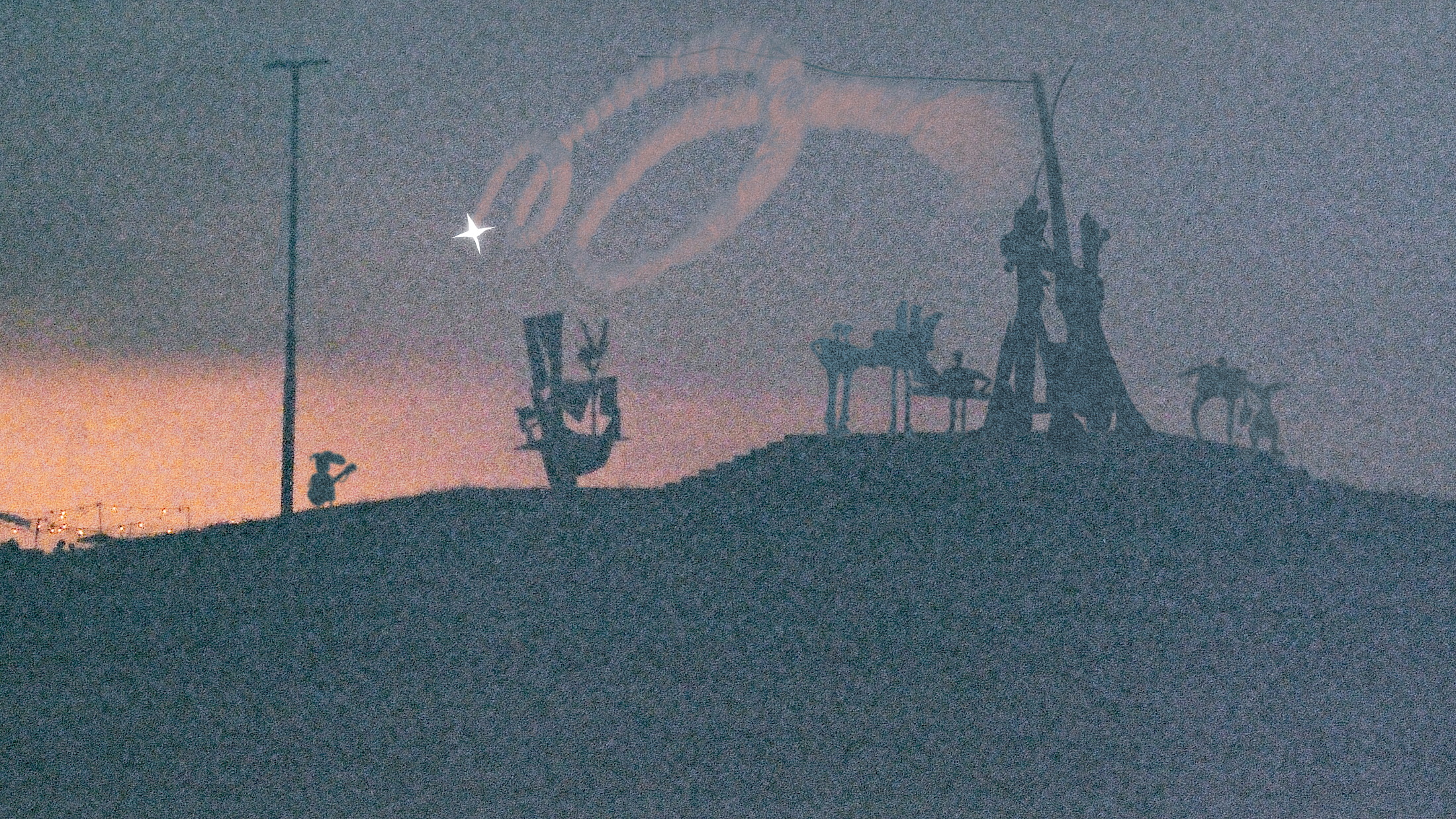 Exhibition View Duo Show Paul Fritz and Virginie Sistek «Priscilla Predator: geboren, leben, sterben» at For, Basel, 2026 / Photo: Gina Folly / Courtesy: the artists and For, Basel