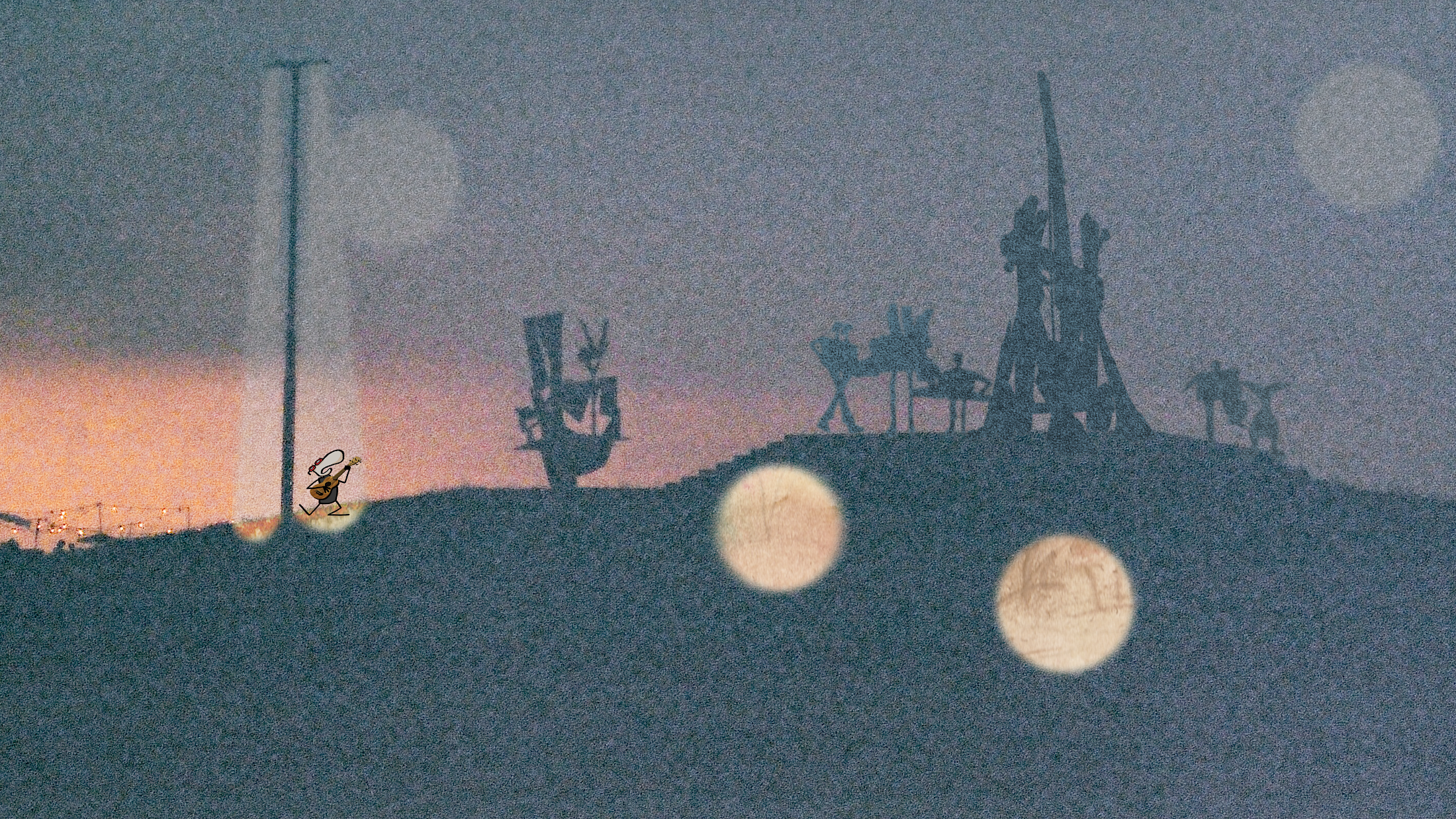 Exhibition View Duo Show Paul Fritz and Virginie Sistek «Priscilla Predator: geboren, leben, sterben» at For, Basel, 2026 / Photo: Gina Folly / Courtesy: the artists and For, Basel