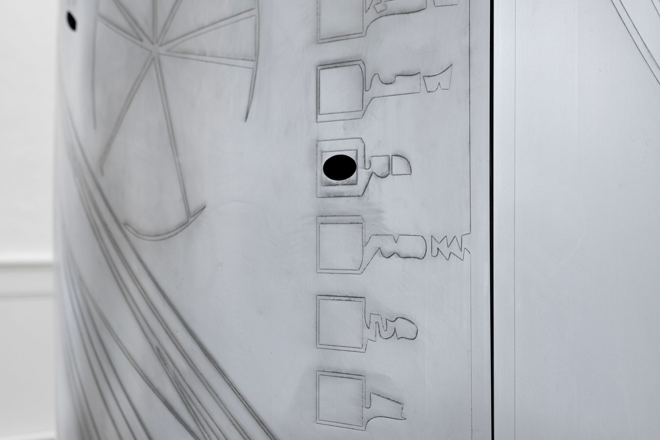 Exhibition View Solo Show Rebecca Solari «POGO NEL BRODO» at Krone Couronne, Biel/Bienne, 2025 / Photo: Michal Schorro / Courtesy: the artist and Krone Couronne