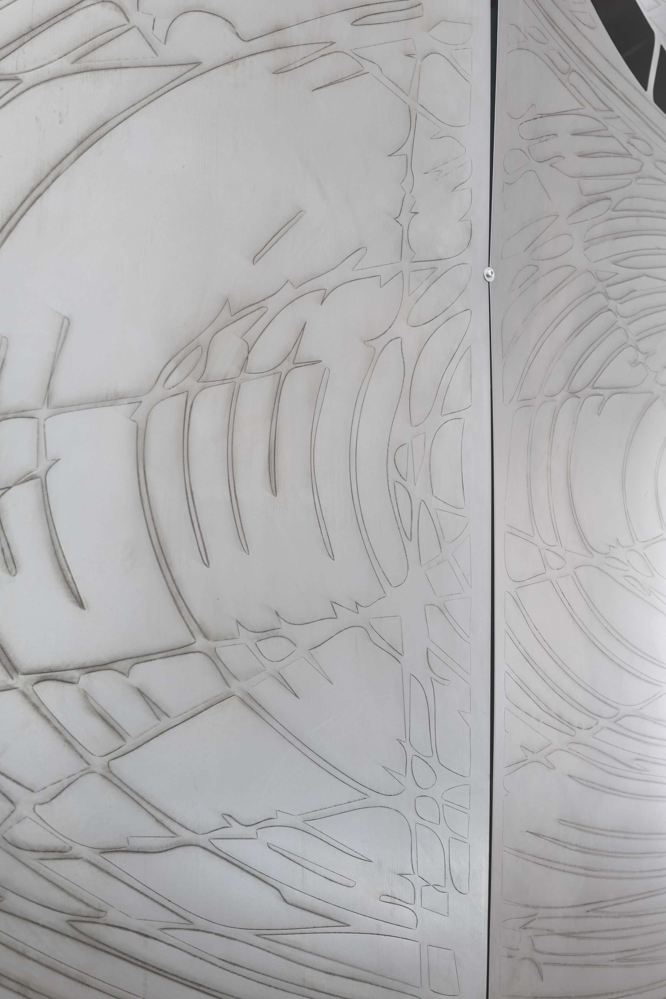 Exhibition View Solo Show Rebecca Solari «POGO NEL BRODO» at Krone Couronne, Biel/Bienne, 2025 / Photo: Michal Schorro / Courtesy: the artist and Krone Couronne