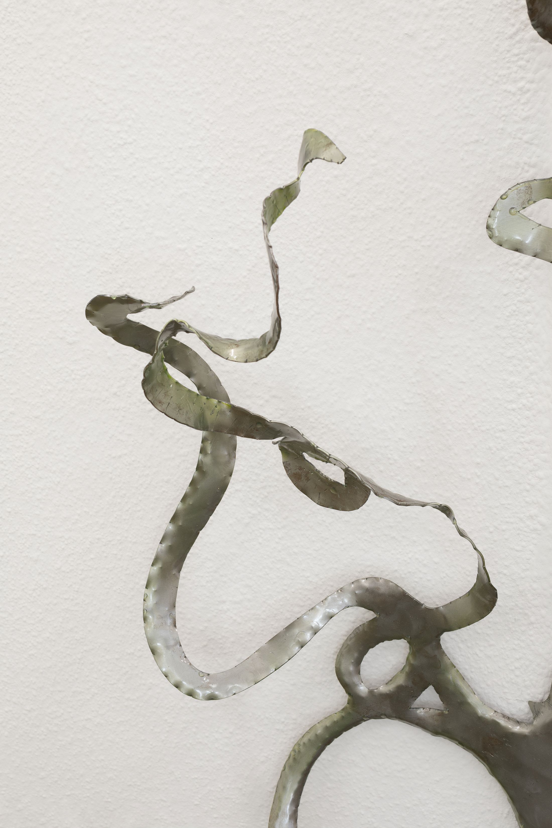 Exhibition View Solo Show Rebecca Solari «POGO NEL BRODO» at Krone Couronne, Biel/Bienne, 2025 / Photo: Michal Schorro / Courtesy: the artist and Krone Couronne