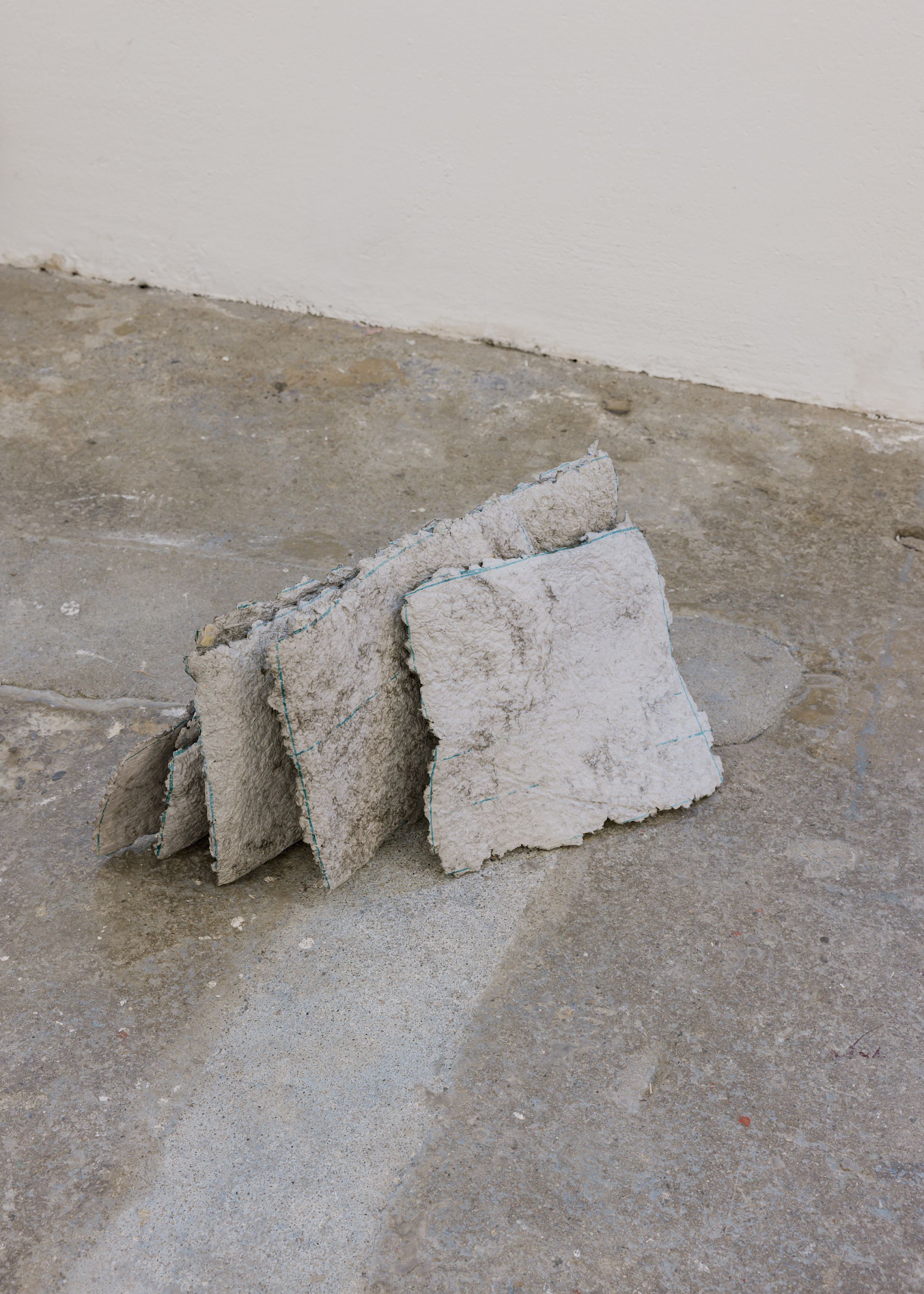 Exhibition View Duo Show Thalles Piaget and Yann Stéphane Bisso «Where have you been? ; view on Yann Stéphane Bisso, Fretocam, 2025» at WallStreet, Fribourg, 2025-2026 / Photo: Julie Folly / Courtesy: the artists and WallStreet