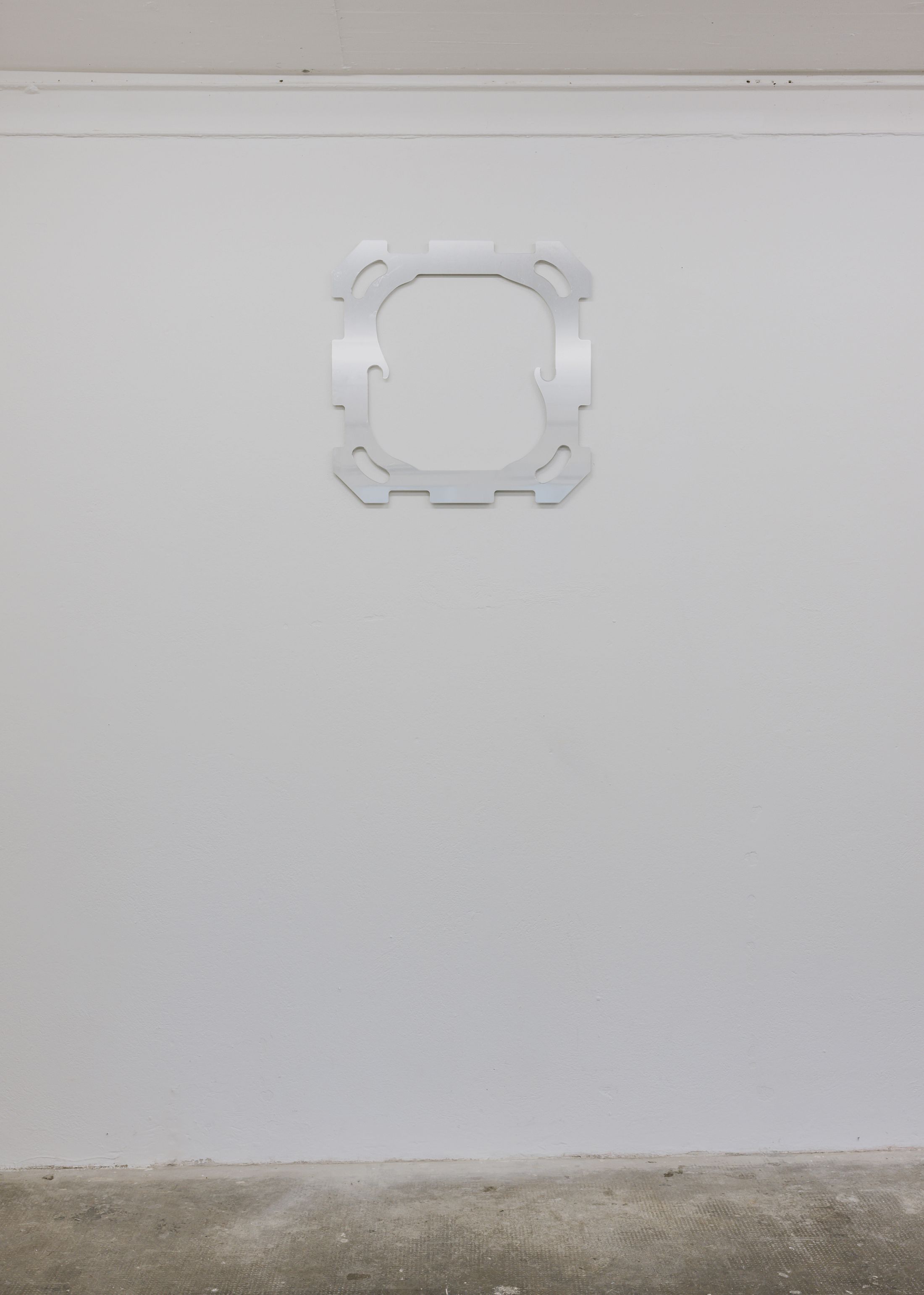 Exhibition View Duo Show Thalles Piaget and Yann Stéphane Bisso «Where have you been?  ; view on Thalles Piaget, accroche-regard, 2025» at WallStreet, Fribourg, 2025-2026 / Photo: Julie Folly / Courtesy: the artists and WallStreet