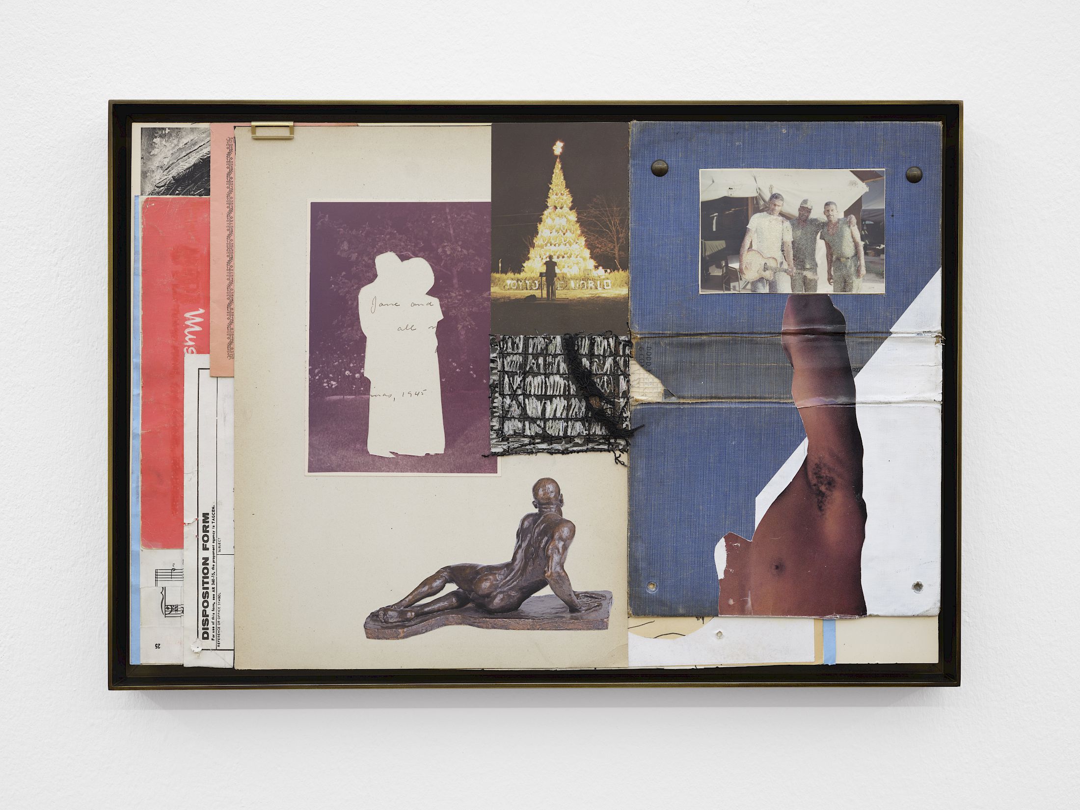 Exhibition View Solo Show Troy Montes Michie «The Jawbone Sings Blue ; view on Brotherhood, 2025» at Kunsthalle Basel, Basel, 2025-2026 / Photo: Philipp Hänger / Courtesy: the artist and Kunsthalle Basel