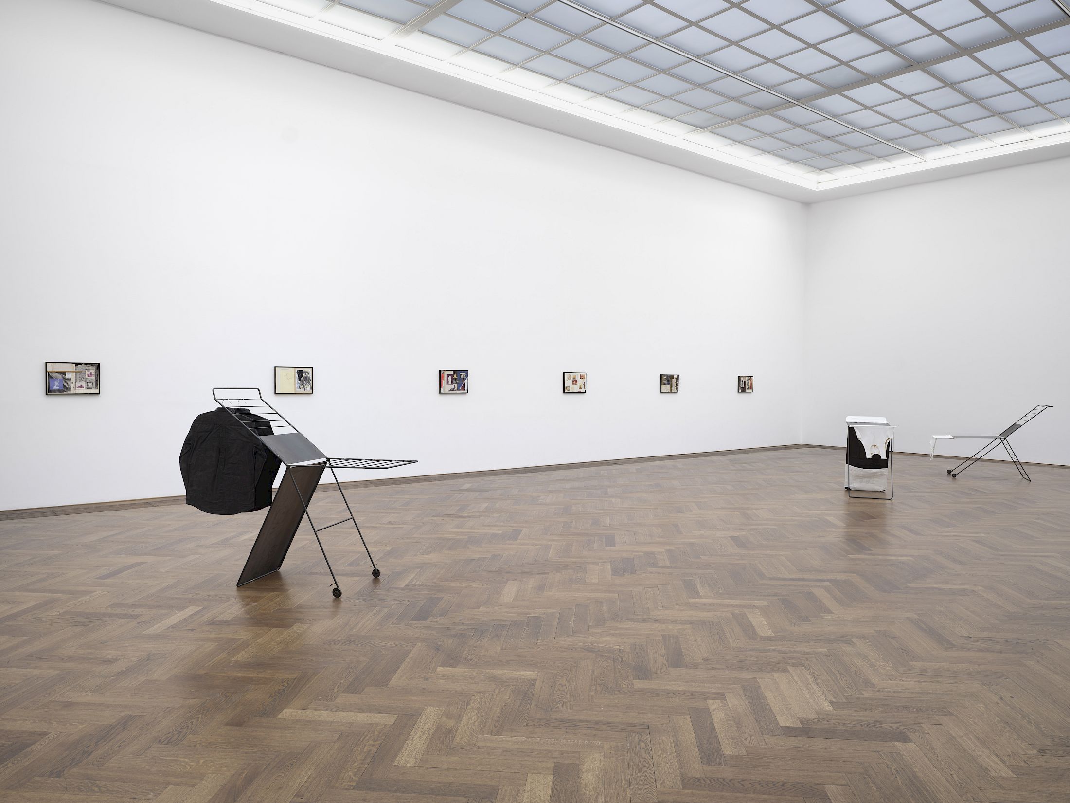 Exhibition View Solo Show Troy Montes Michie «The Jawbone Sings Blue» at Kunsthalle Basel, Basel, 2025-2026 / Photo: Philipp Hänger / Courtesy: the artist and Kunsthalle Basel