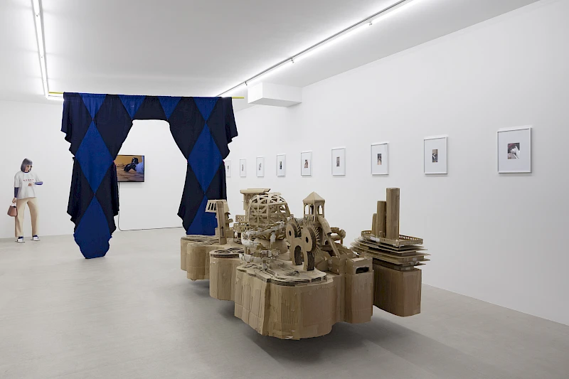 Exhibition View Group Show «Wear a mask and your face grows to fit it» at For, Basel, 2025 / Photo: Gina Folly / Courtesy: the artists and For