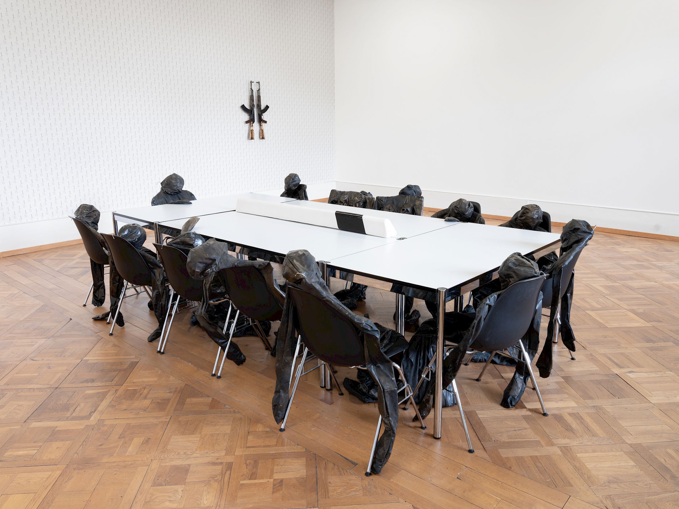 Exhibition View Solo Show Alexandra Bircken «SomaSemaSoma» at Kunsthaus Biel, Biel/Bienne, 2025 / Photo: Lea Kunz / Courtesy: the artist; BQ, Berlin; Herald St, London and Maureen Paley, London