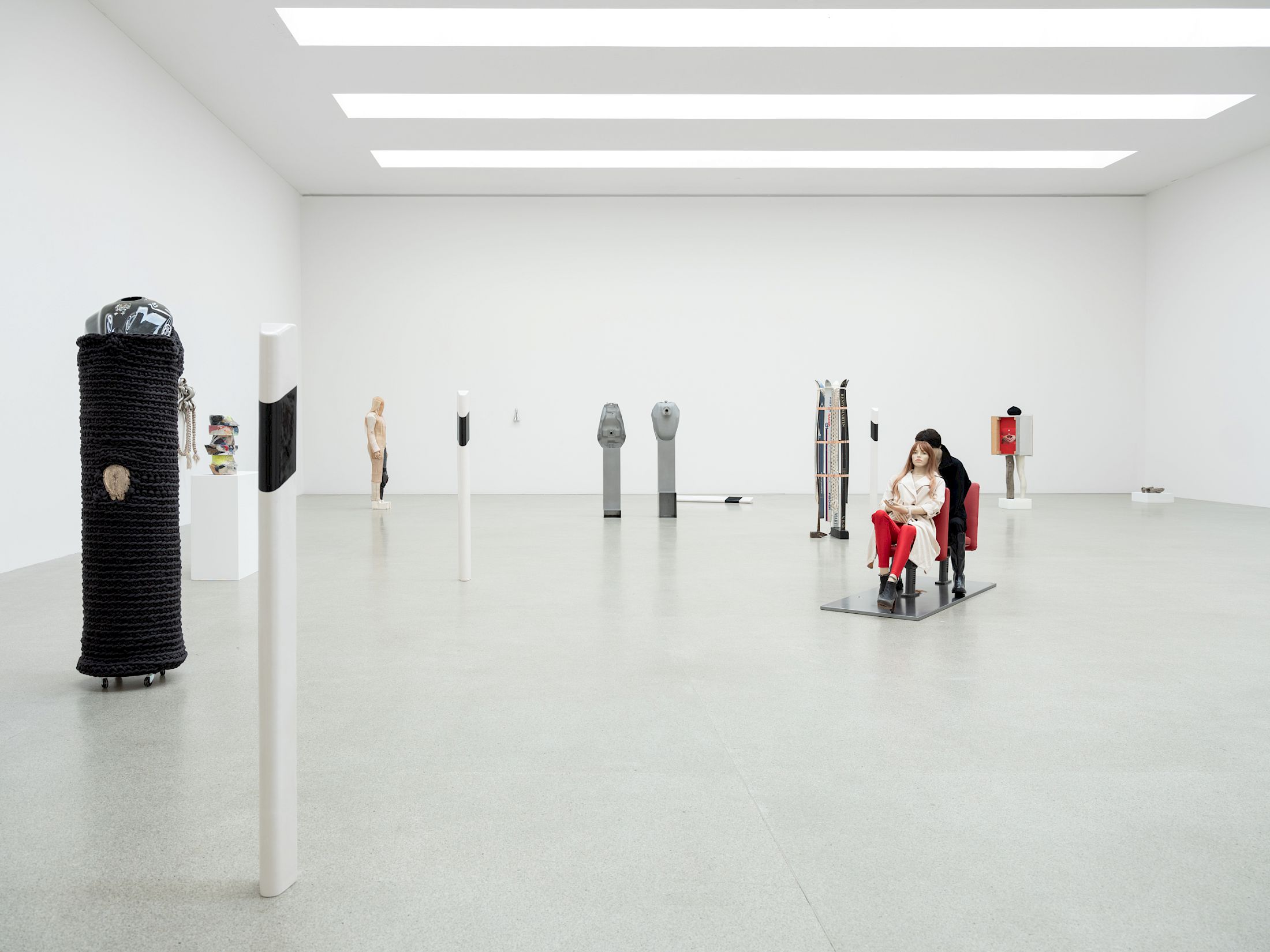 Exhibition View Solo Show Alexandra Bircken «SomaSemaSoma» at Kunsthaus Biel, Biel/Bienne, 2025 / Photo: Lea Kunz / Courtesy: the artist; BQ, Berlin; Herald St, London and Maureen Paley, London