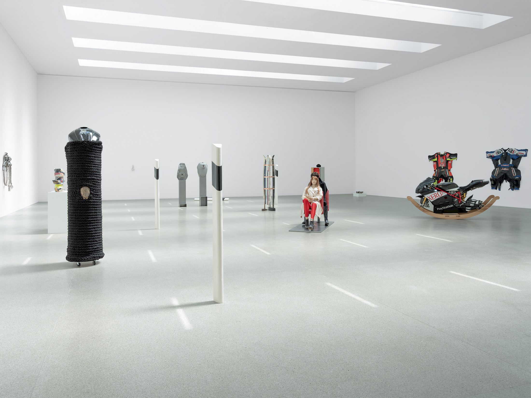Exhibition View Solo Show Alexandra Bircken «SomaSemaSoma» at Kunsthaus Biel, Biel/Bienne, 2025 / Photo: Lea Kunz / Courtesy: the artist; BQ, Berlin; Herald St, London and Maureen Paley, London