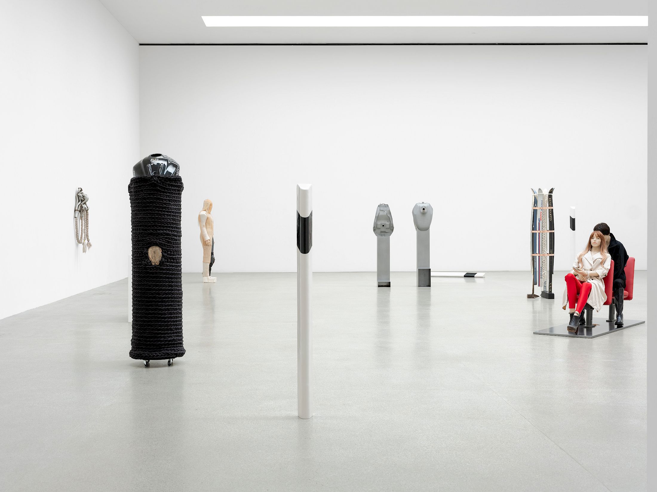 Exhibition View Solo Show Alexandra Bircken «SomaSemaSoma» at Kunsthaus Biel, Biel/Bienne, 2025 / Photo: Lea Kunz / Courtesy: the artist; BQ, Berlin; Herald St, London and Maureen Paley, London